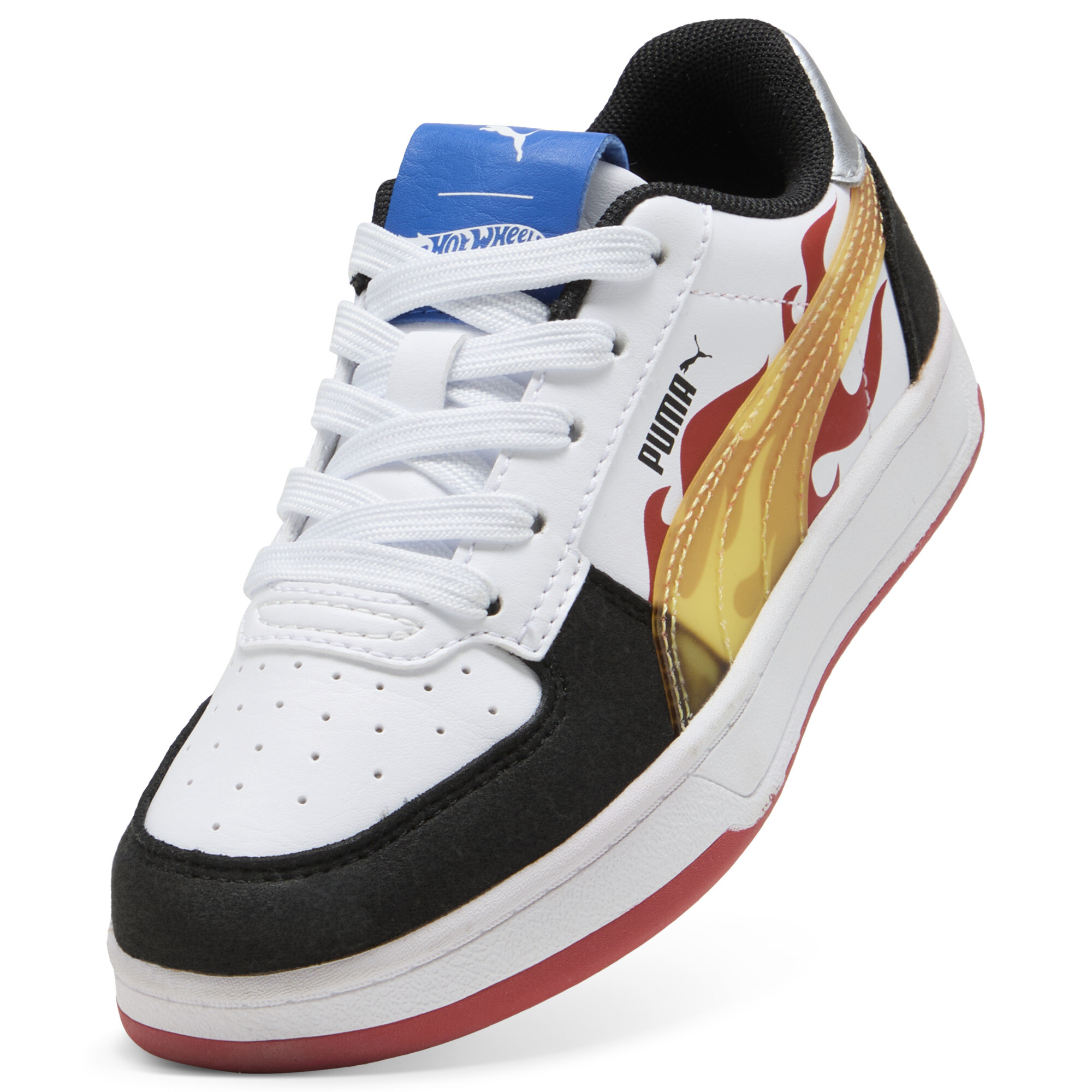 PUMA X HOT WHEELS™ Caven 2.0 sneakers, Zwart/Rood/Wit, Maat 32