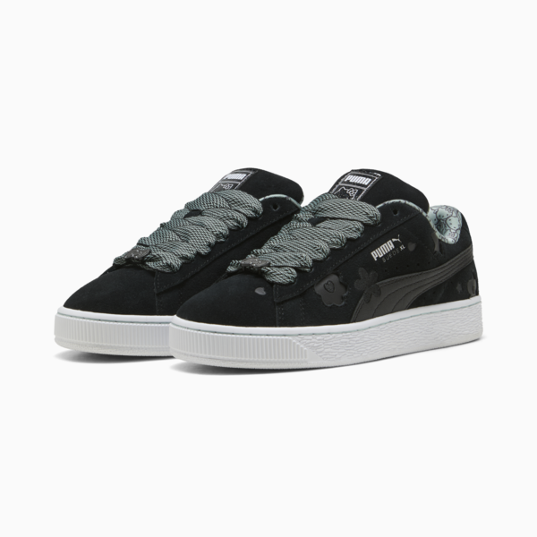 Tenis mujer Suede XL PUMA x HELLO KITTY, PUMA Black-Light Moss, large-MEX