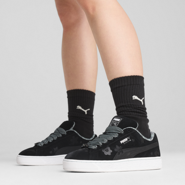 Tenis mujer Suede XL PUMA x HELLO KITTY, PUMA Black-Light Moss, large-MEX