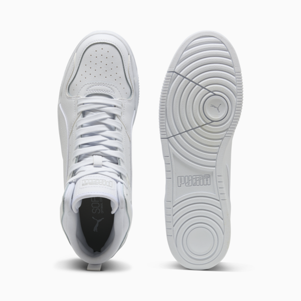 RBD Break Mid Sneakers Unisex, PUMA White-Cool Light Gray-PUMA Black, large-ZAF