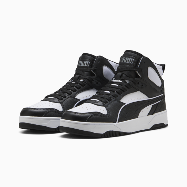 RBD Break Mid Sneakers Unisex, PUMA White-PUMA Black-PUMA White, large-ZAF