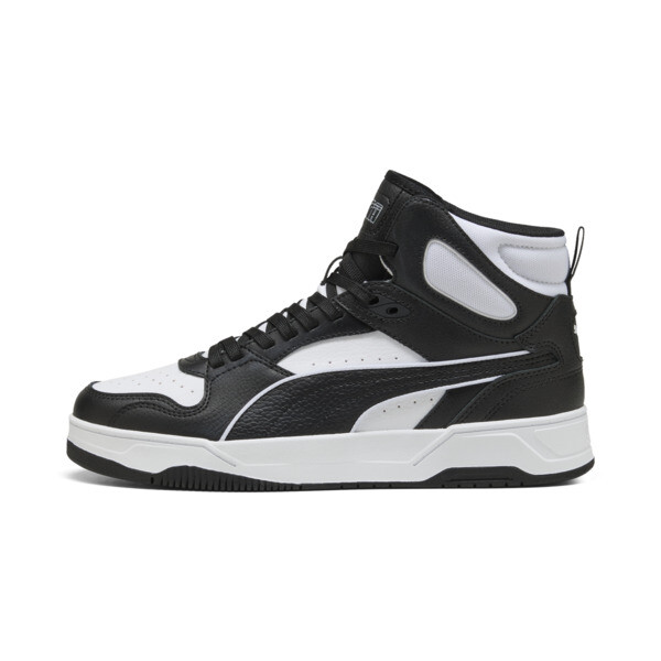 Zapatillas PUMA Rebound Break Mid En Blanco/Negro/Blanco