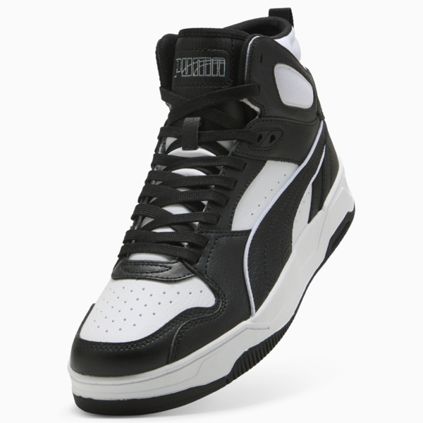 RBD Break Mid Sneakers Unisex, PUMA White-PUMA Black-PUMA White, large-ZAF