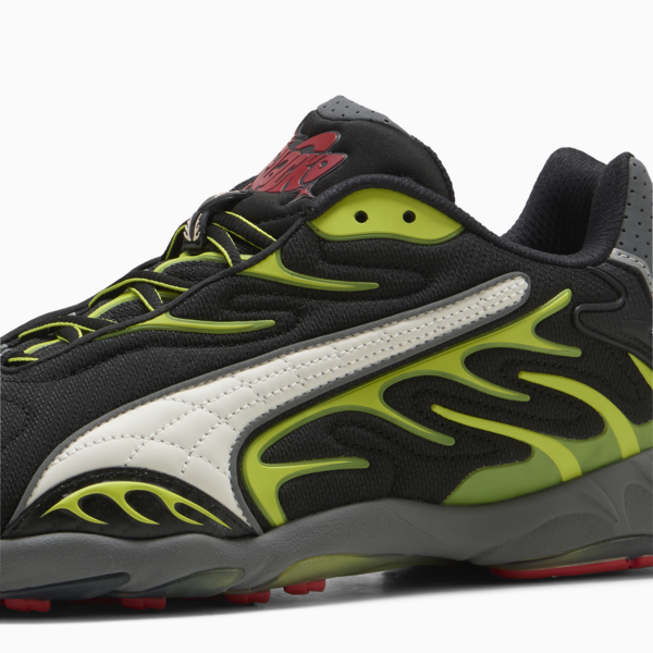 A$AP ROCKY x PUMA Inhale Mesh Sneakers, PUMA Black-Warm White-Lime Pow, large-ZAF
