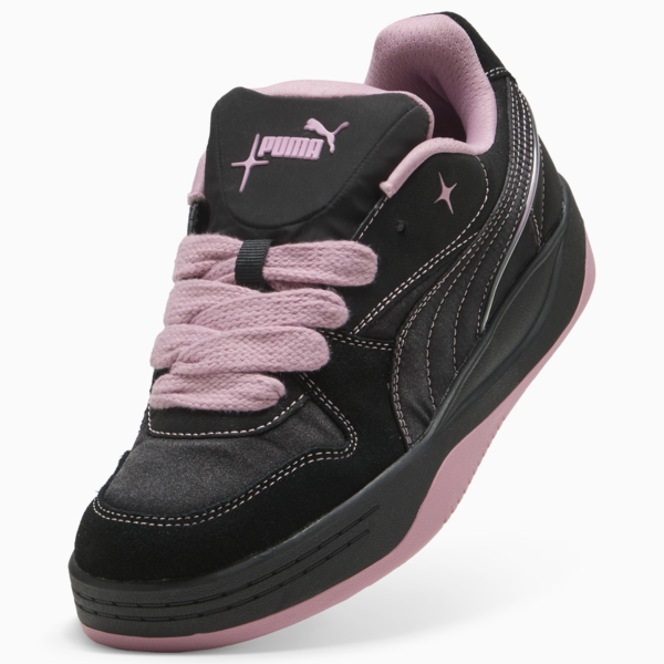 Park Luna Satin Princess Sneakers Women, PUMA Black-Poised Pink, large-ZAF