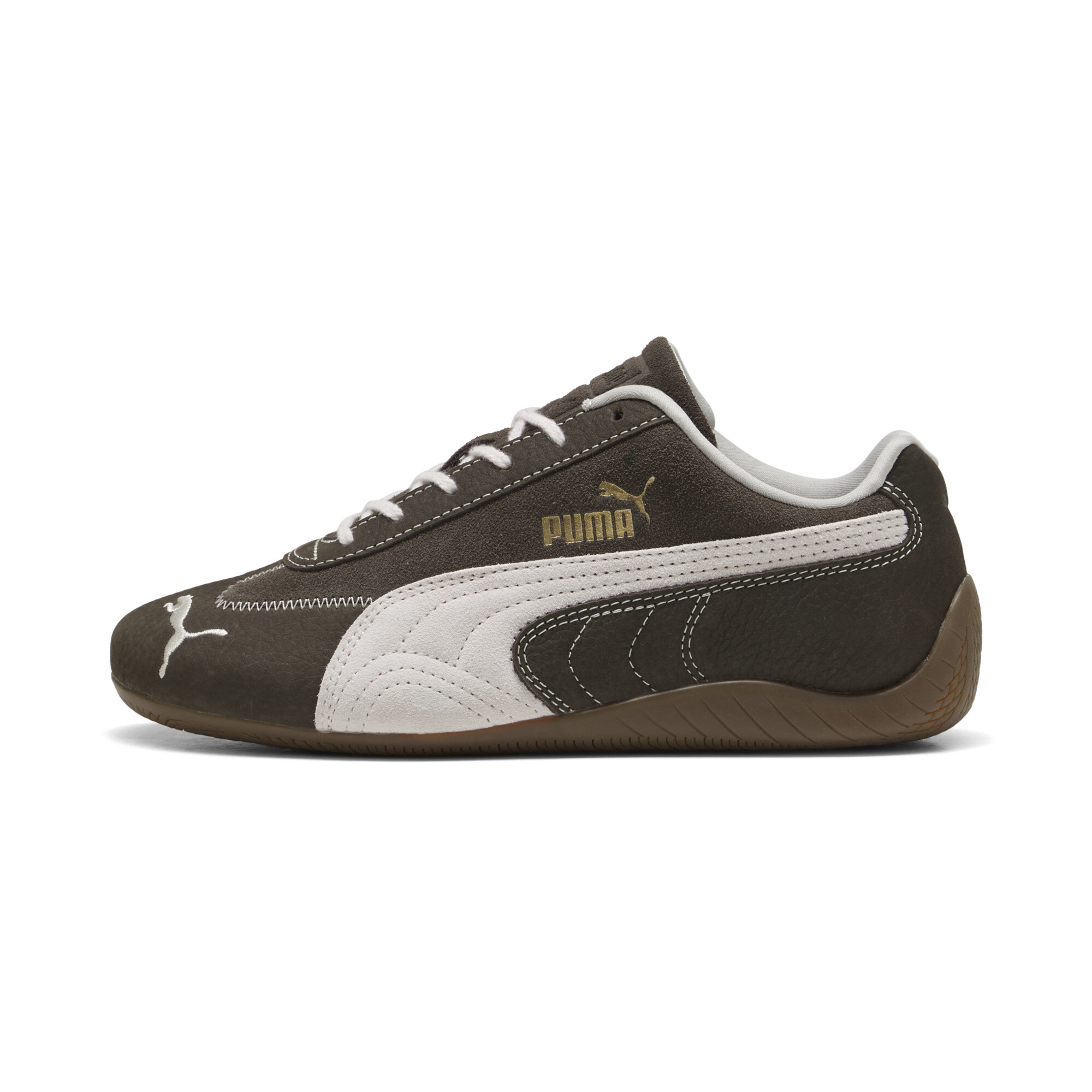 Puma Womens Speedcat Og Suede Low-top Trainers Ttf Dark Chocolate Frost In Brown