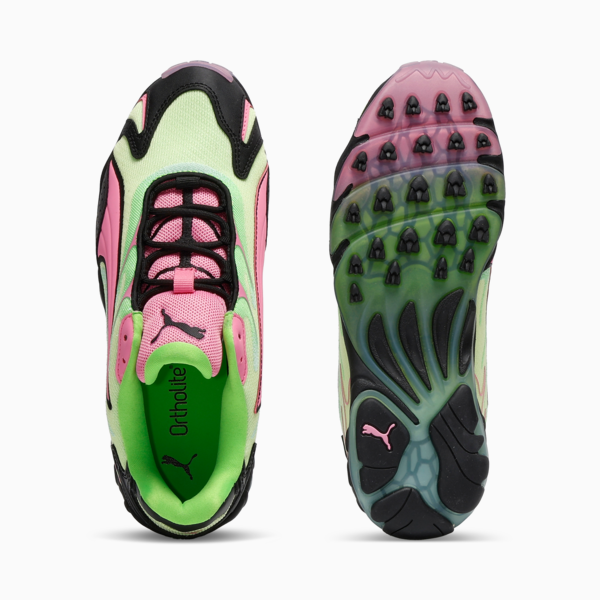 Inhale Speed Style Sneakers Women, Fresh Yellow-Pitch Green, large-ZAF