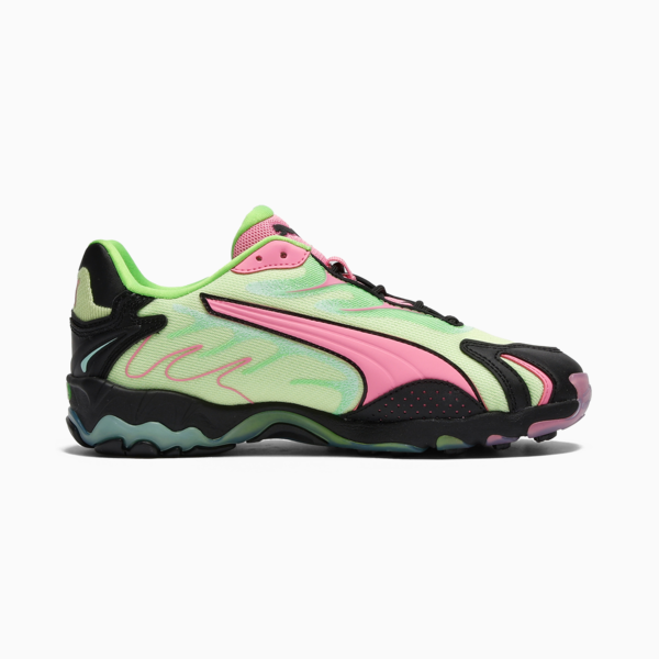 Inhale Speed Style Sneakers Women, Fresh Yellow-Pitch Green, large-ZAF