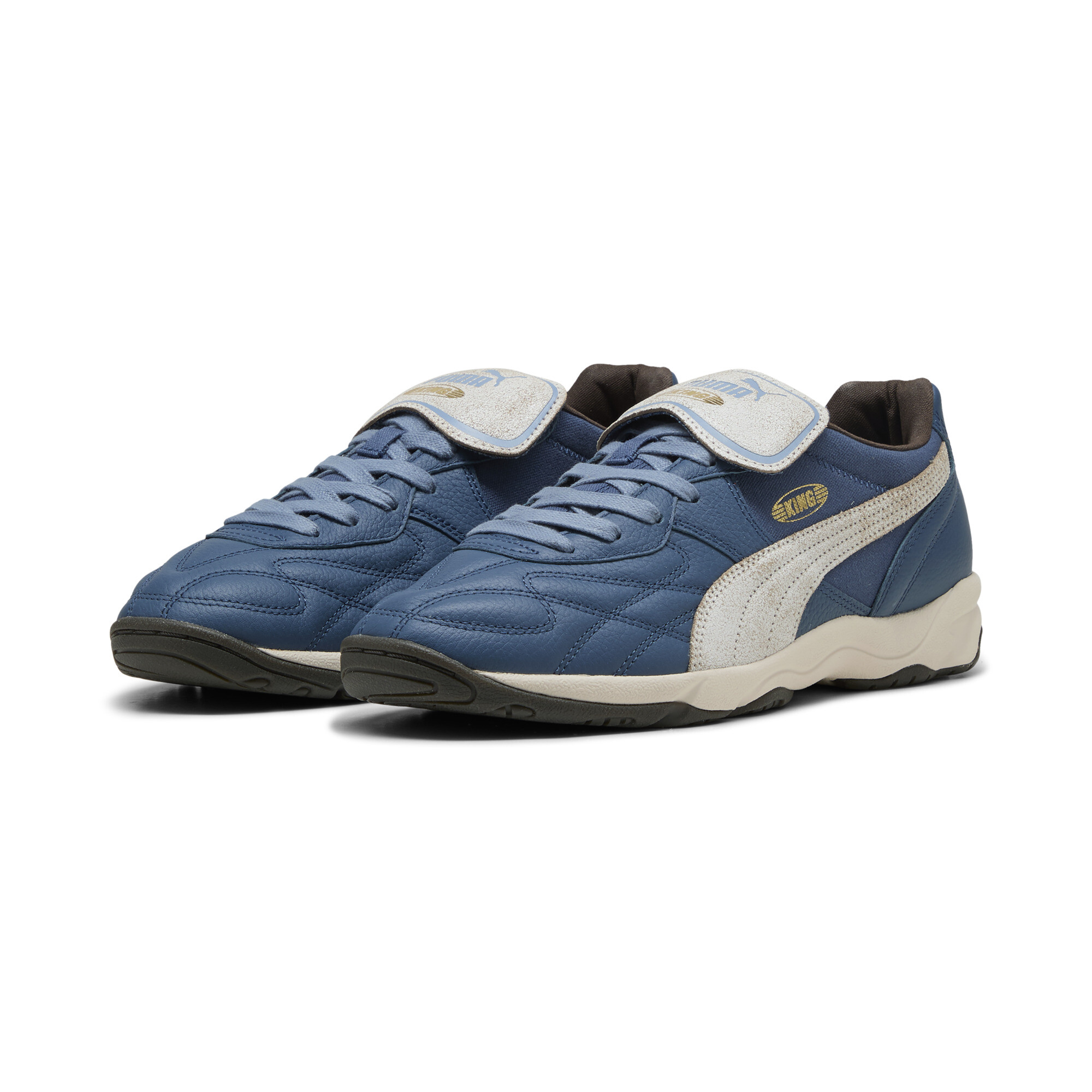 PUMA King Indoor Futbolito sneakers uniseks, Wit, Maat 40 thumbnail 6