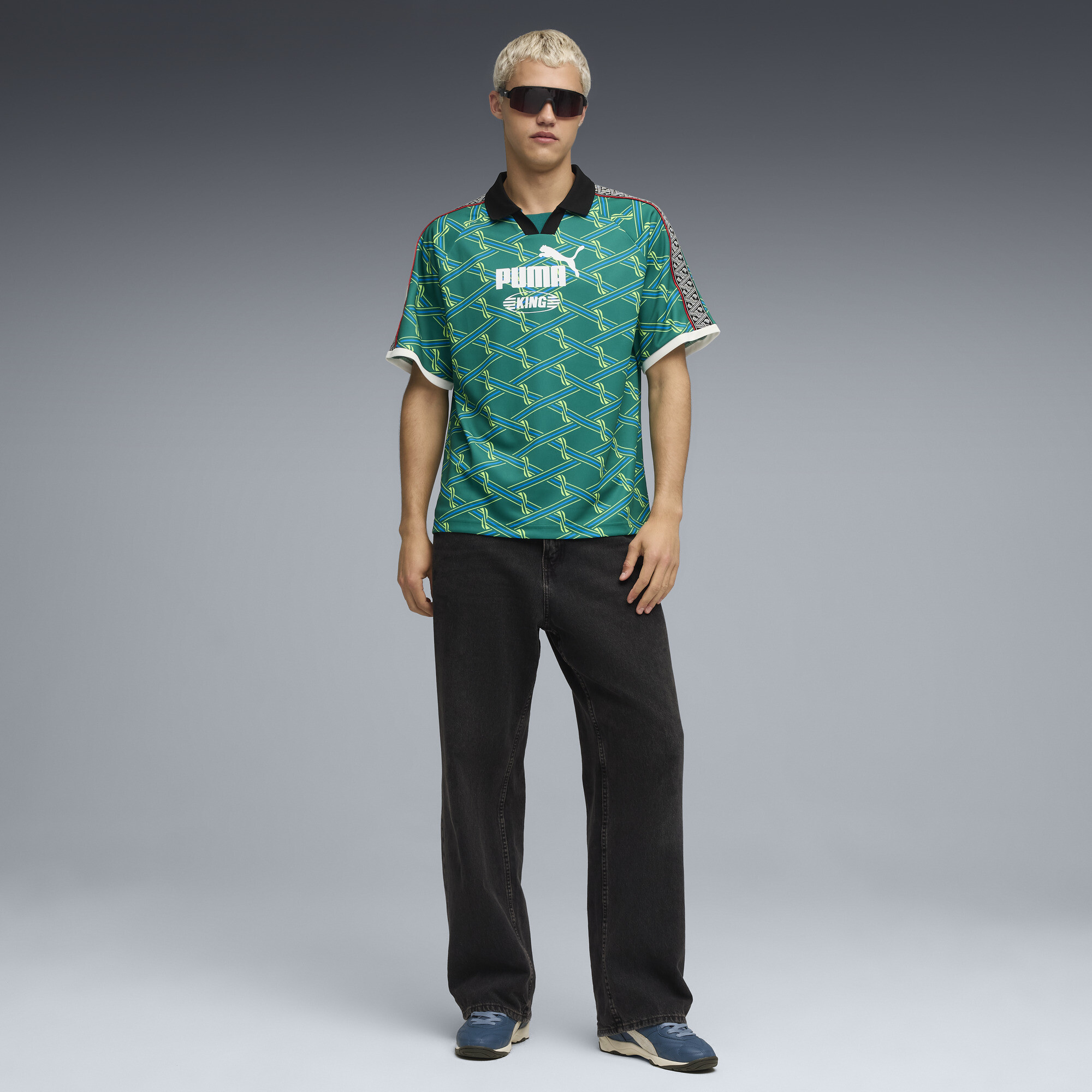 PUMA King Indoor Futbolito sneakers uniseks, Wit, Maat 40 thumbnail 7