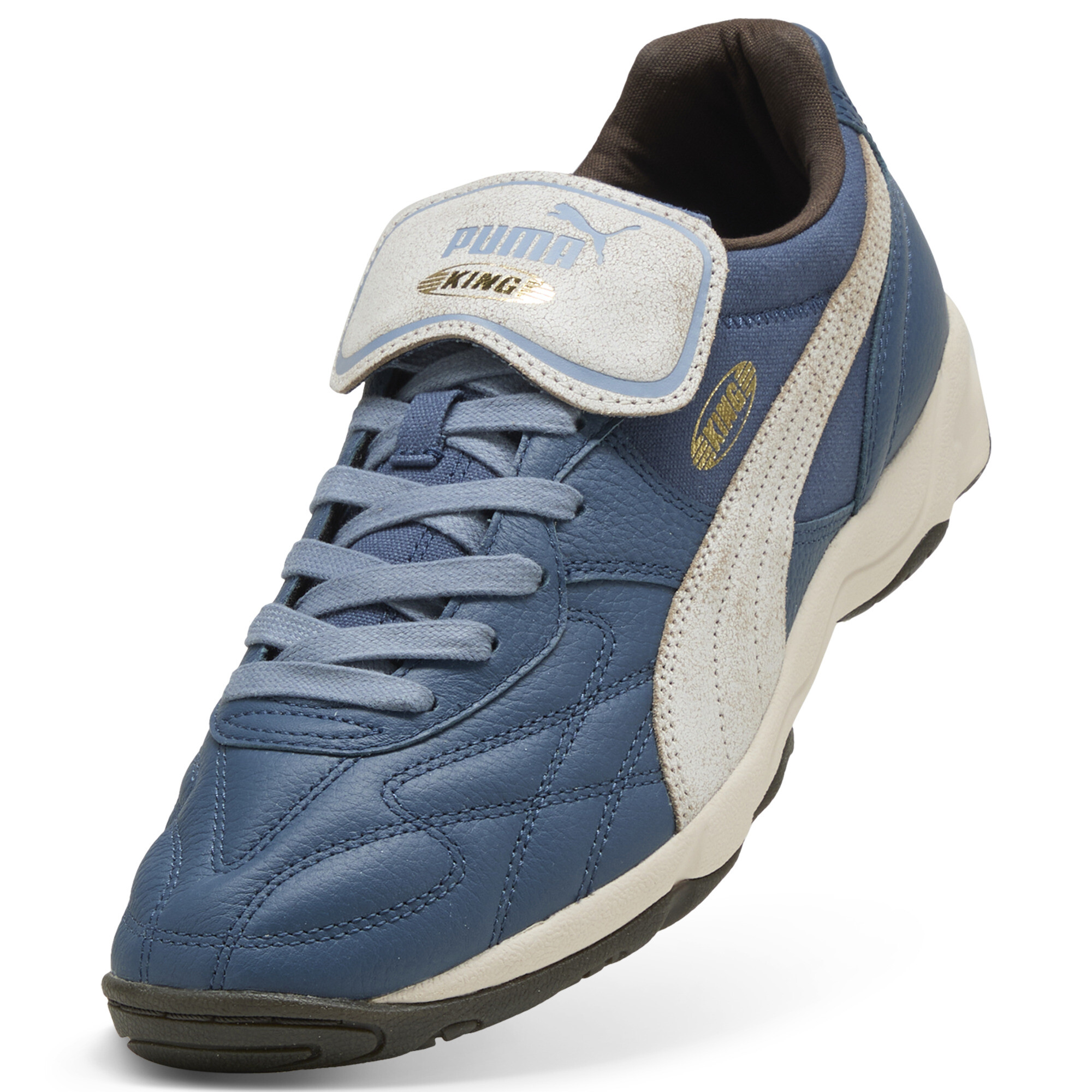 PUMA King Indoor Futbolito sneakers uniseks, Wit, Maat 40 thumbnail 2