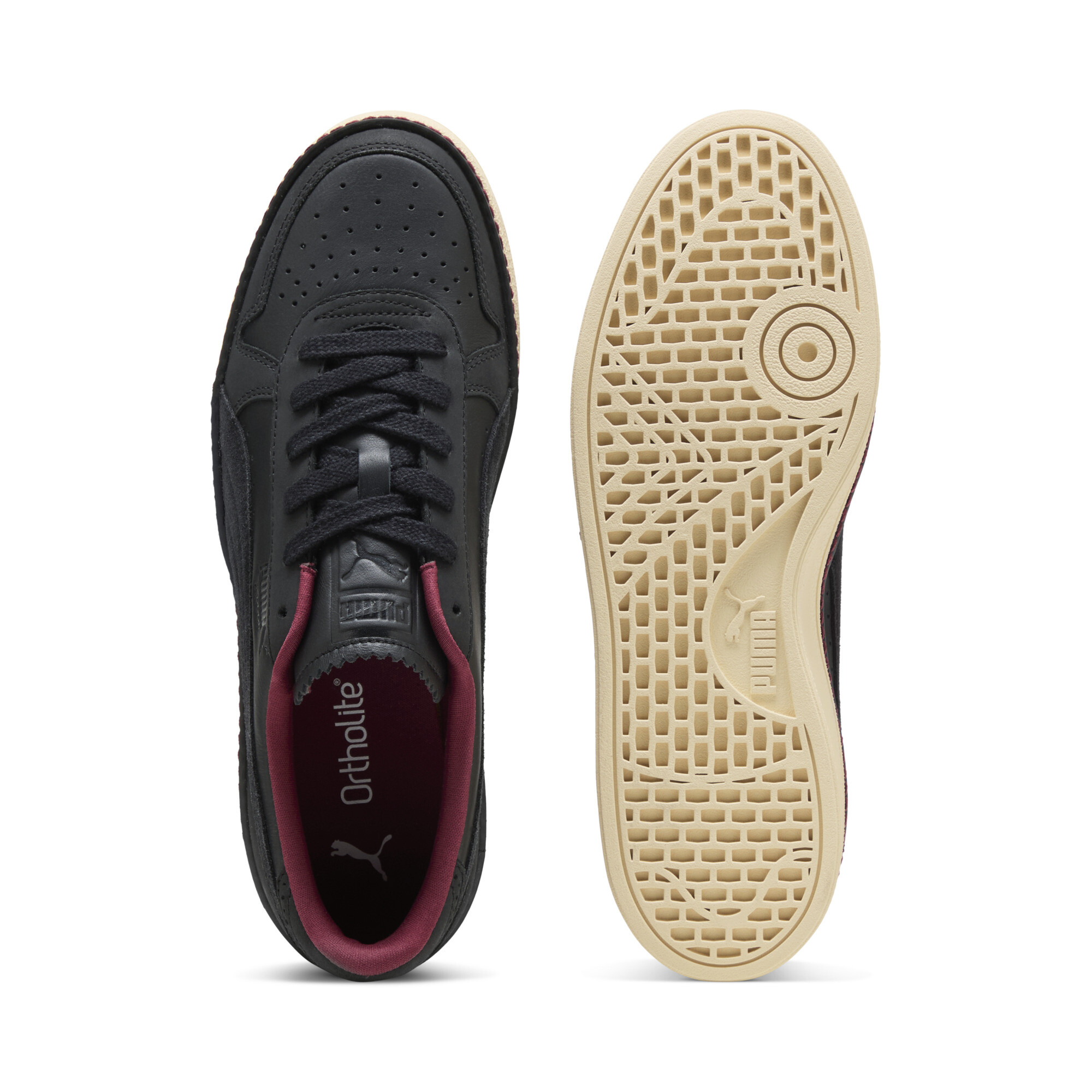 PUMA Indoor Regal Grace uniseks sneakers, Zwart, Maat 40 thumbnail 4