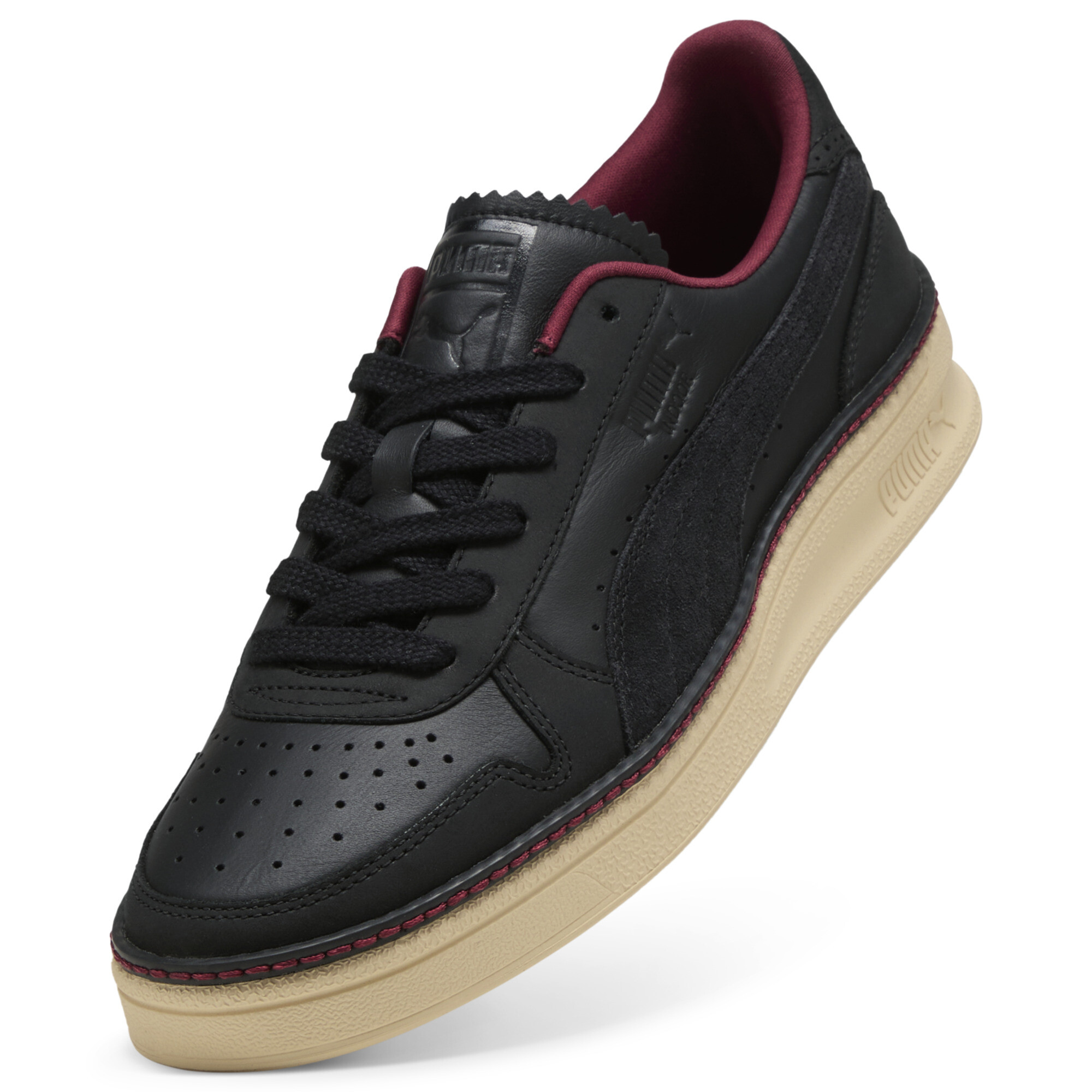 PUMA Indoor Regal Grace uniseks sneakers, Zwart, Maat 40 thumbnail 2