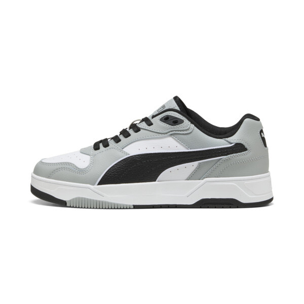 Zapatillas PUMA Rebound Break En Blanco/Negro/Cool Mid Gris