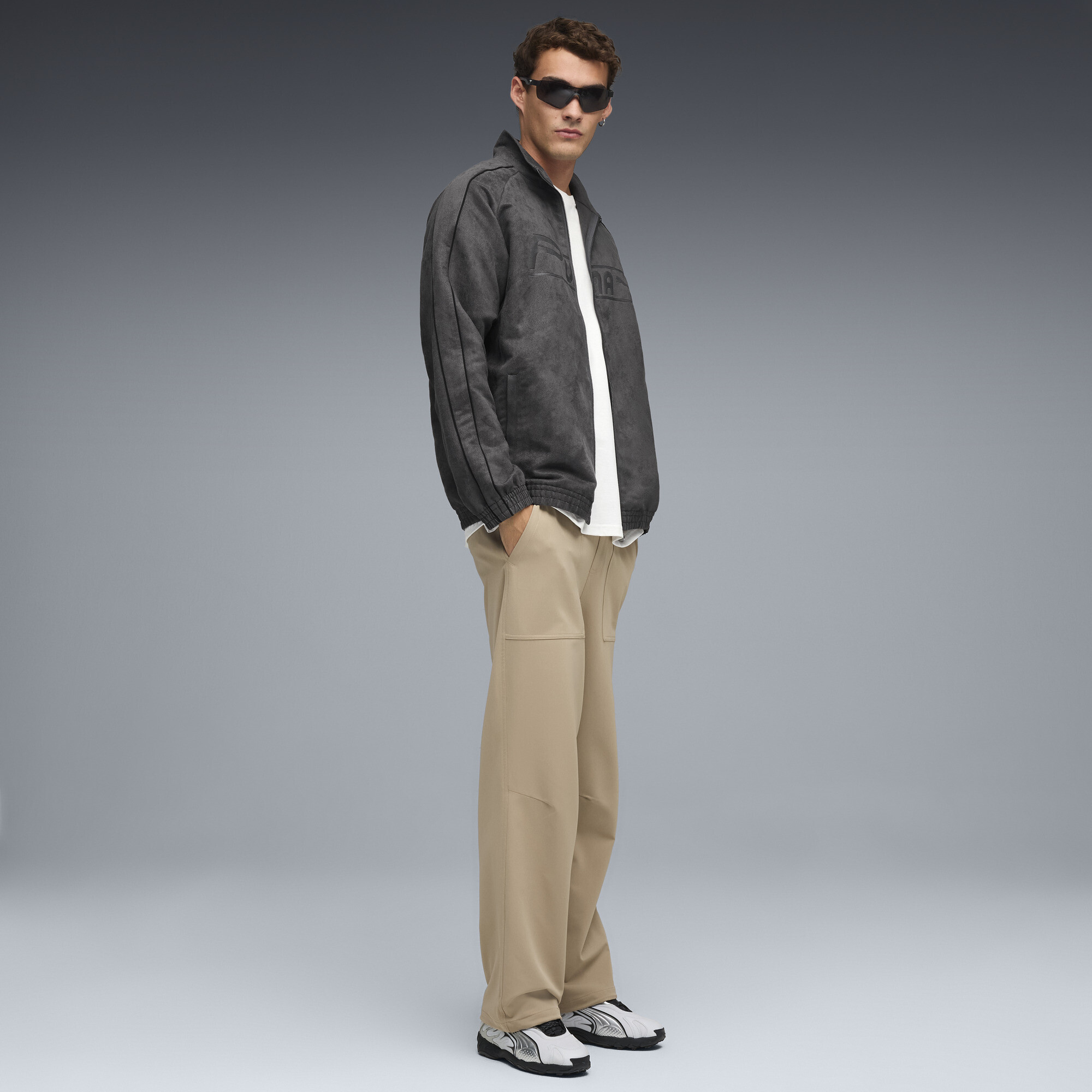 PUMA Inhale Smile uniseks sneakers, Zwart/Zilver, Maat 39 thumbnail 7