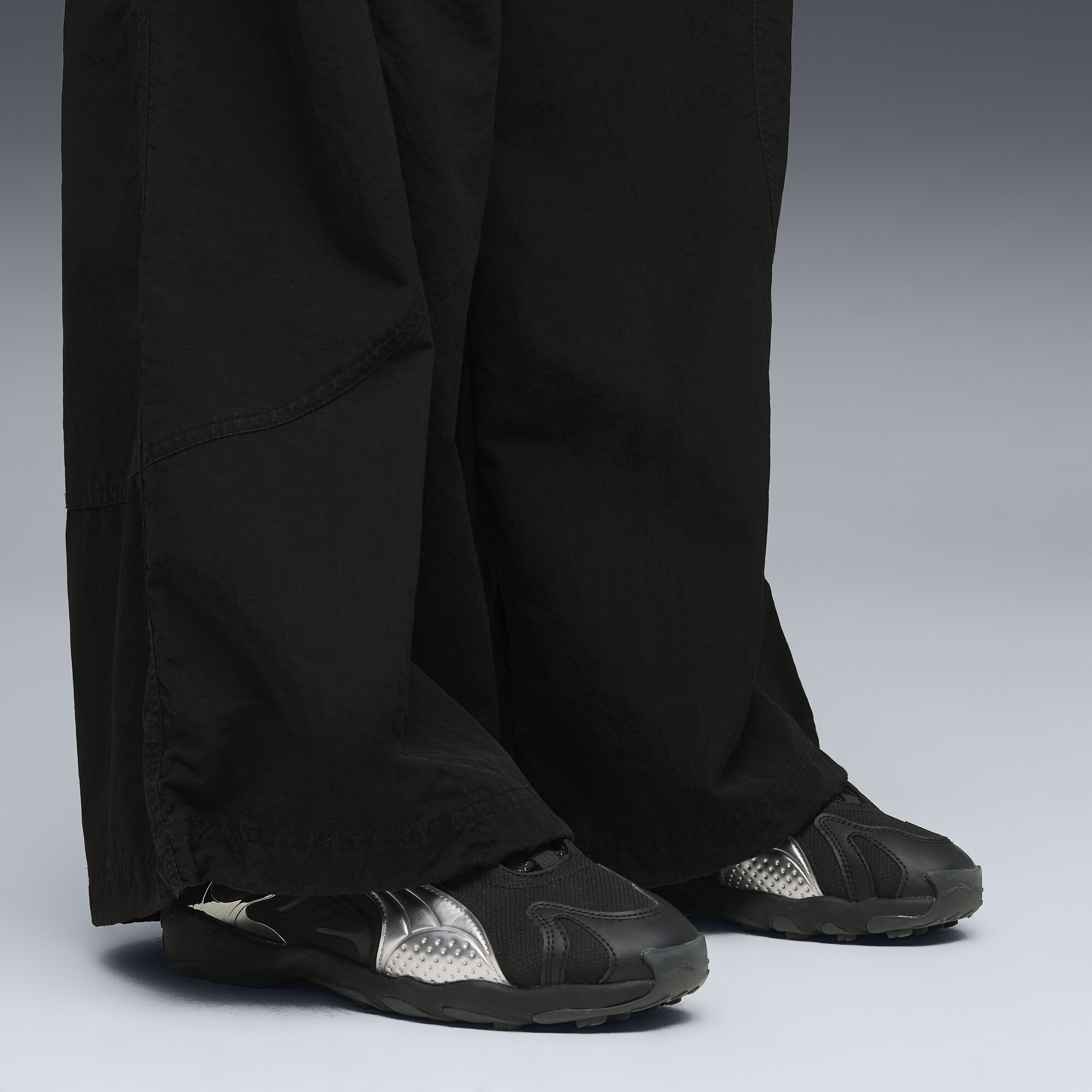 PUMA Inhale Smile uniseks sneakers, Zwart/Zilver, Maat 44,5 thumbnail 8