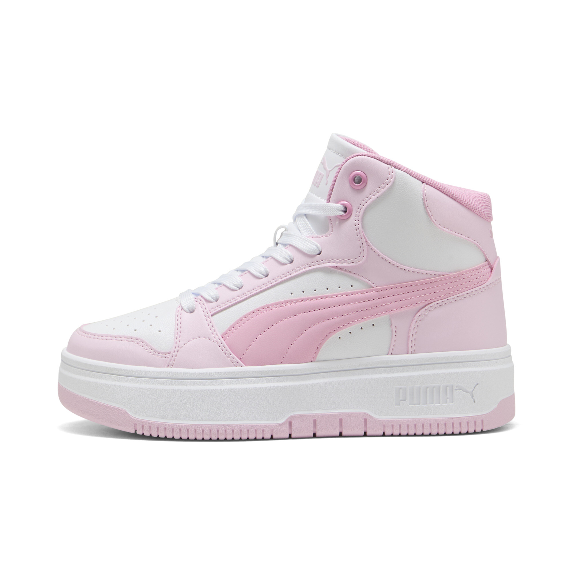 PUMA Rebound Femme Mid Women's Mid-Top Sneakers in Pink - 402594_17