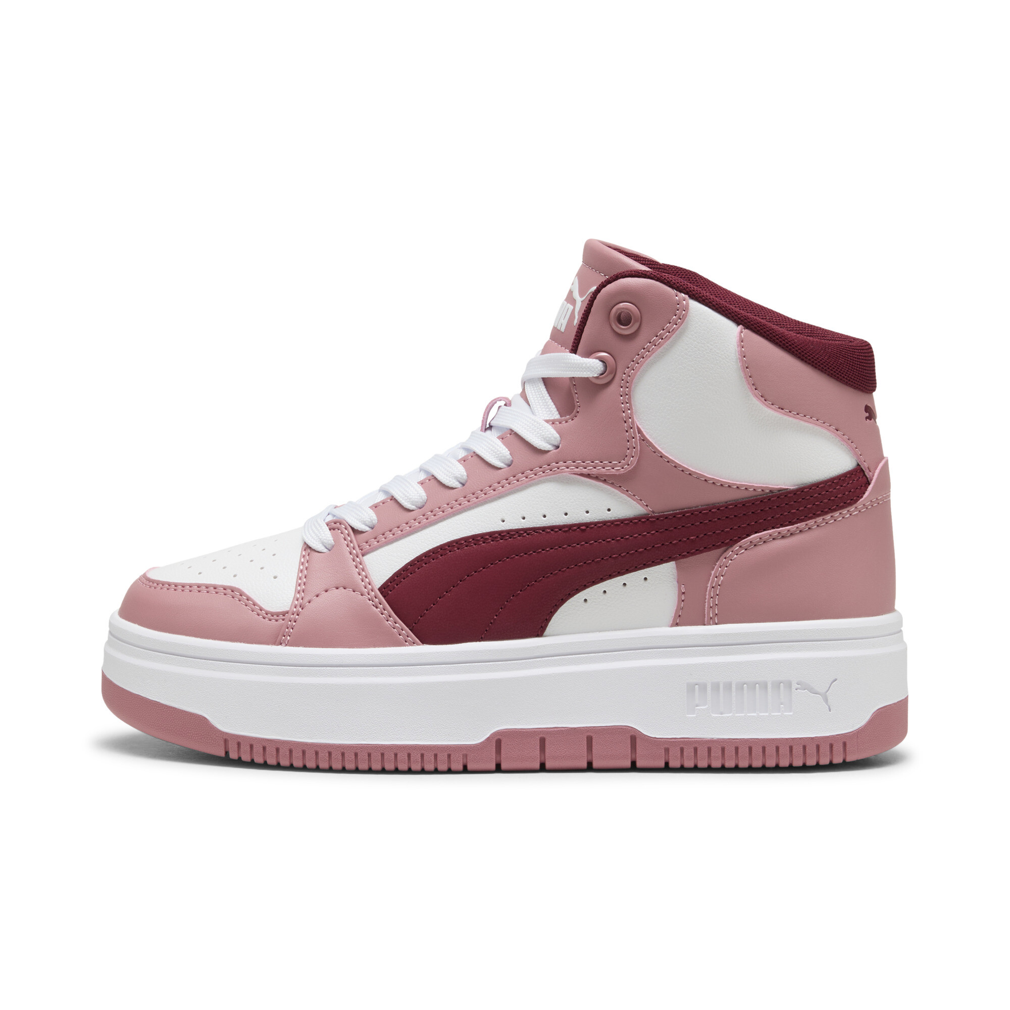 PUMA Damskie sneakersy Rebound Femme Mid, Buty, Różowy, 42.5