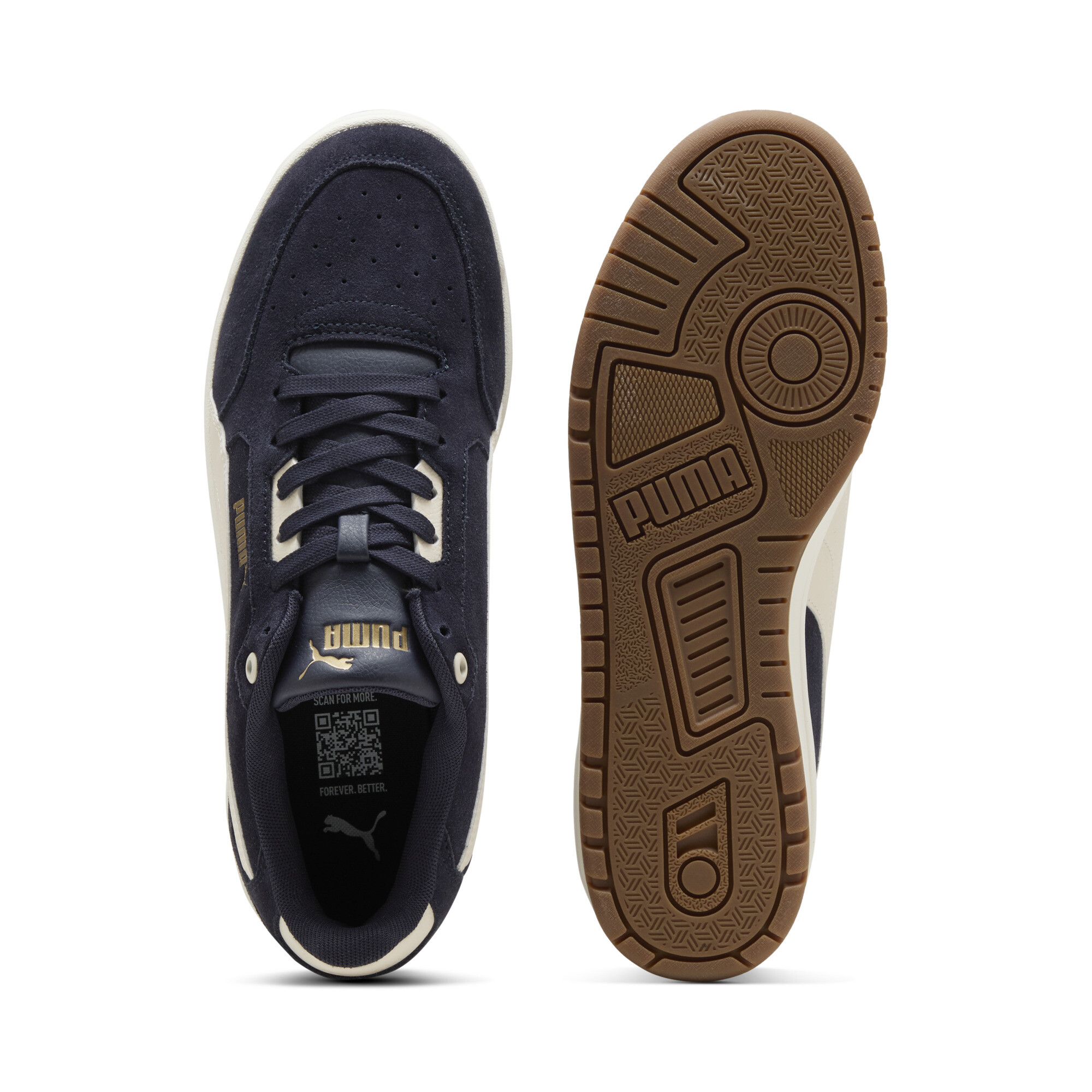 PUMA Shuffle Downtown uniseks sneakers, Blauw, Maat 44,5 thumbnail 4