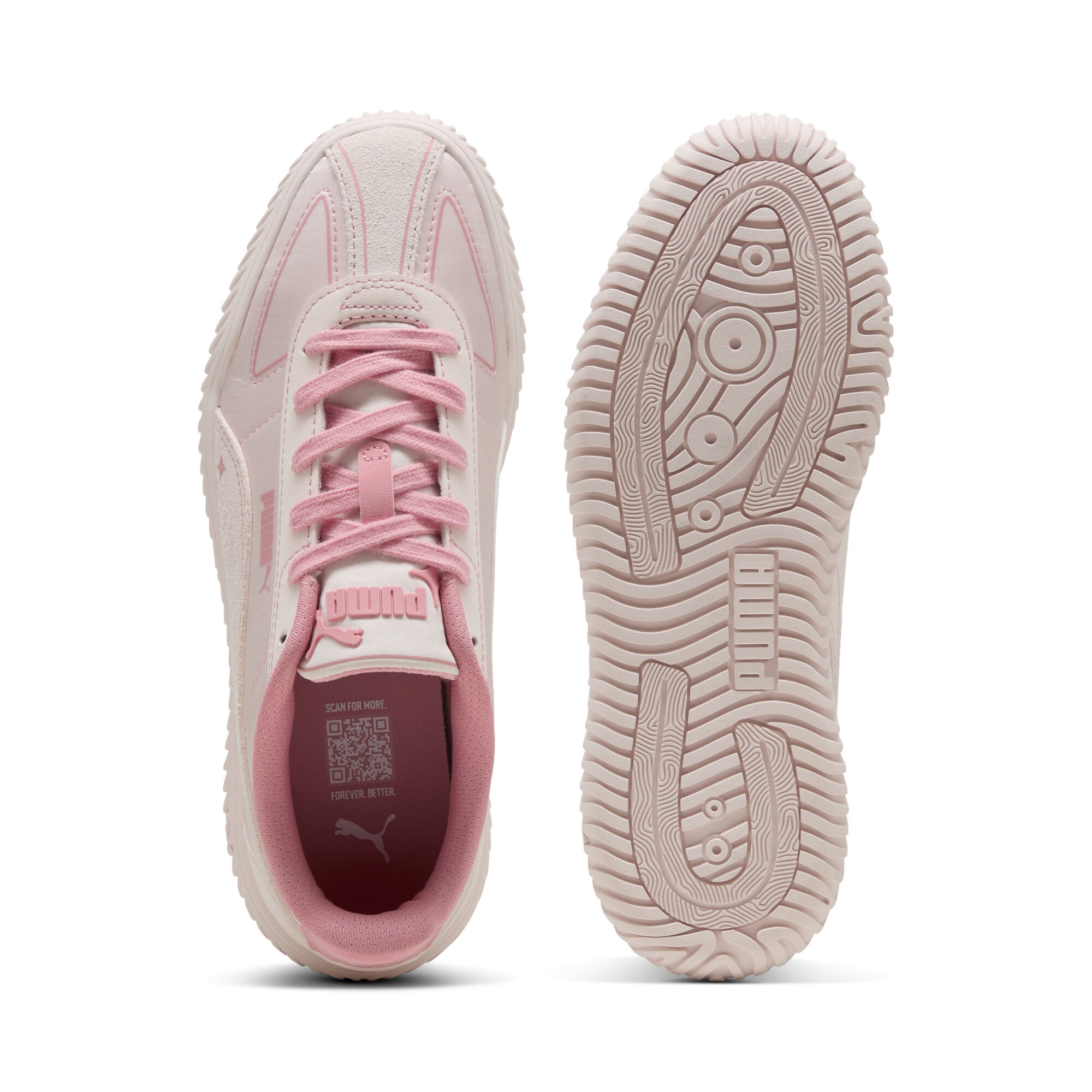 Puma Club Kayzer Satin Princess voor Dames, Roze, Maat 39 thumbnail 4