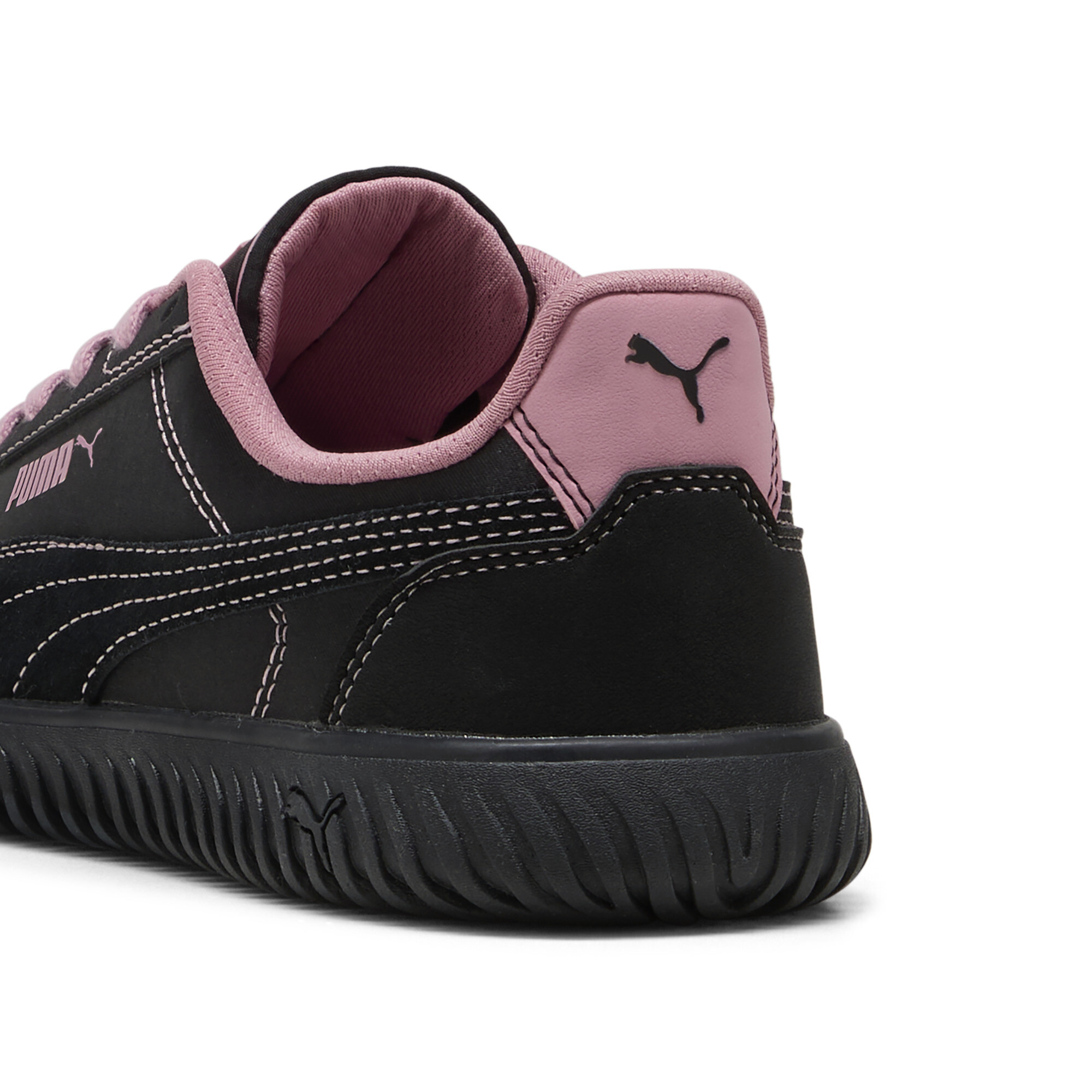 Puma Club Kayzer Satin Princess voor Dames, Roze/Zwart, Maat 39 thumbnail 5