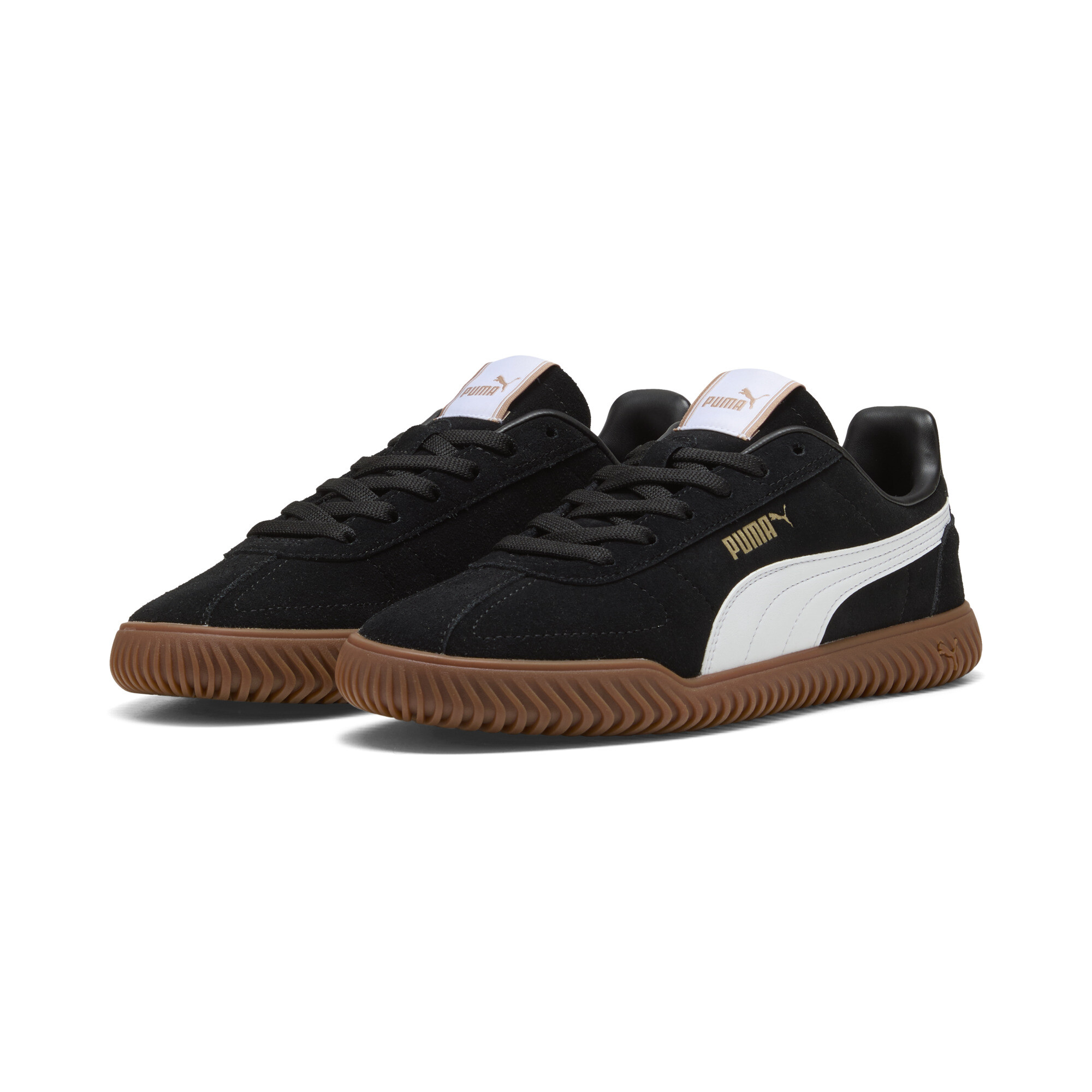 Puma Club Kayzer sneakers uniseks, Zwart/Wit, Maat 37 thumbnail 6