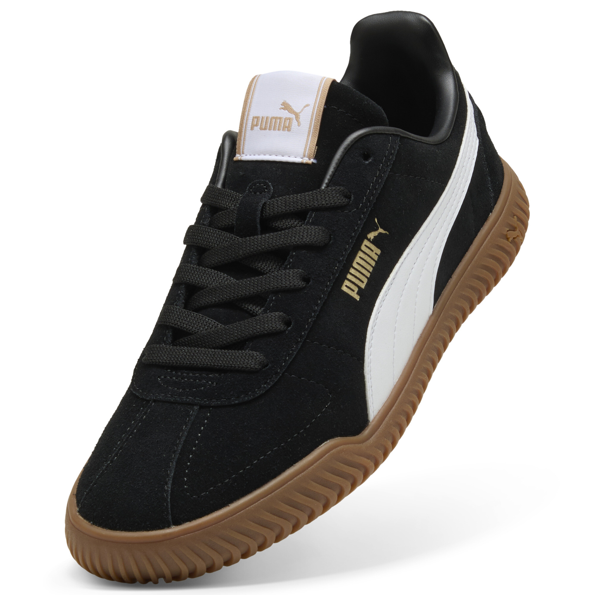Puma Club Kayzer sneakers uniseks, Zwart/Wit, Maat 37 thumbnail 2