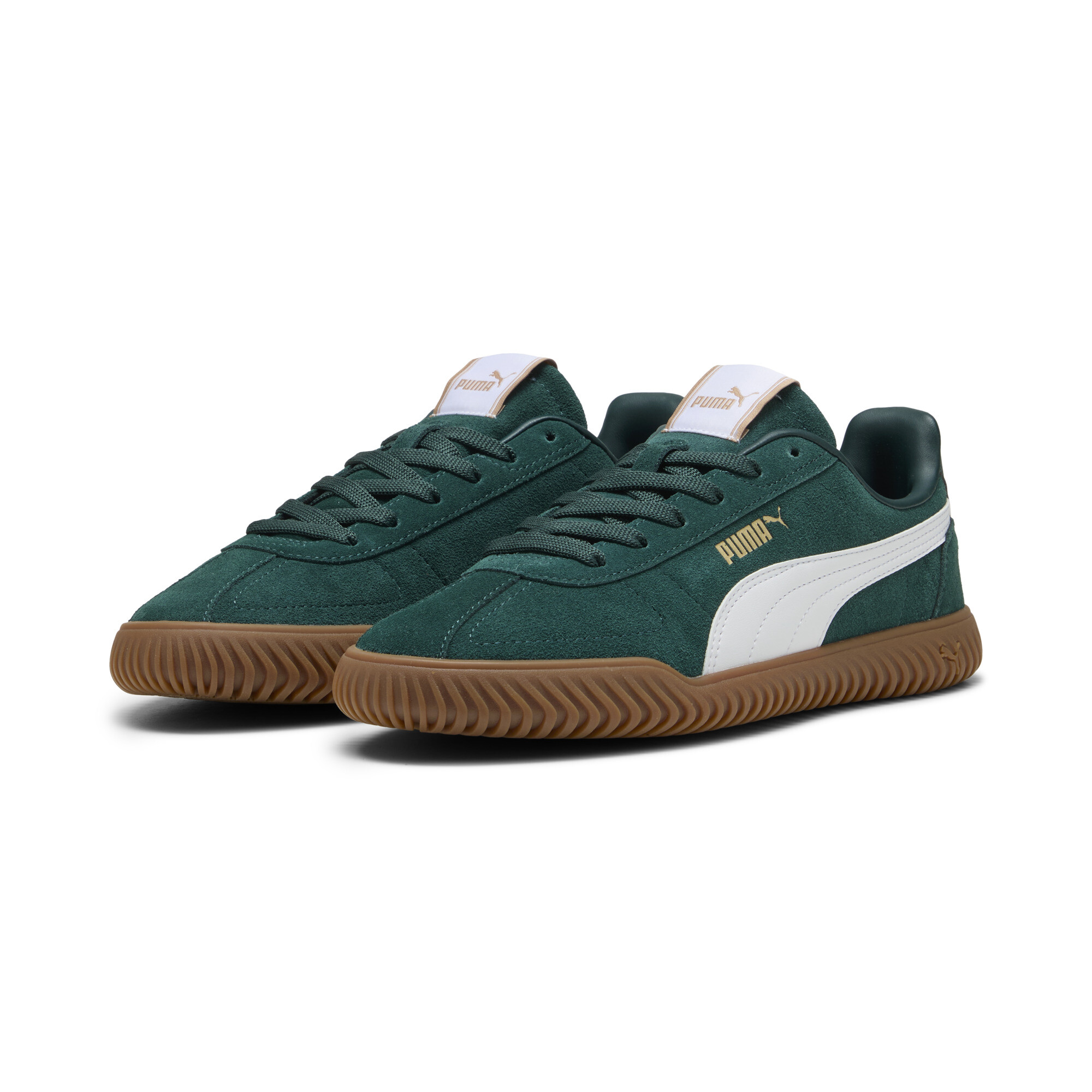 Puma Club Kayzer sneakers uniseks, Groen/Wit, Maat 45 thumbnail 6