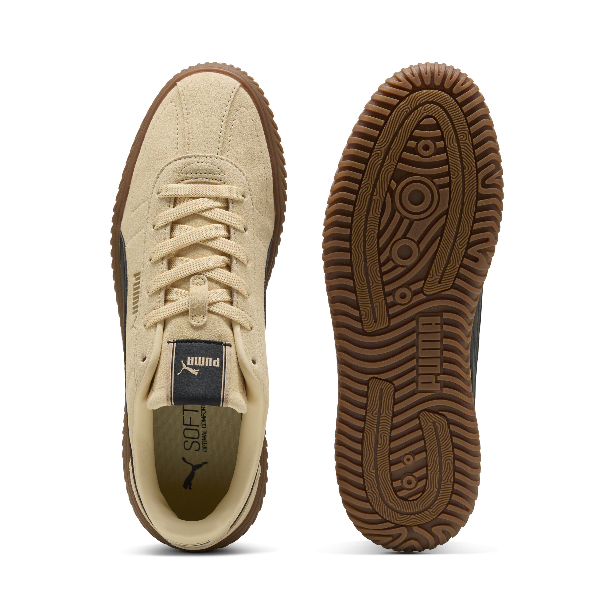 Puma Club Kayzer sneakers uniseks, Zwart, Maat 42,5 thumbnail 4