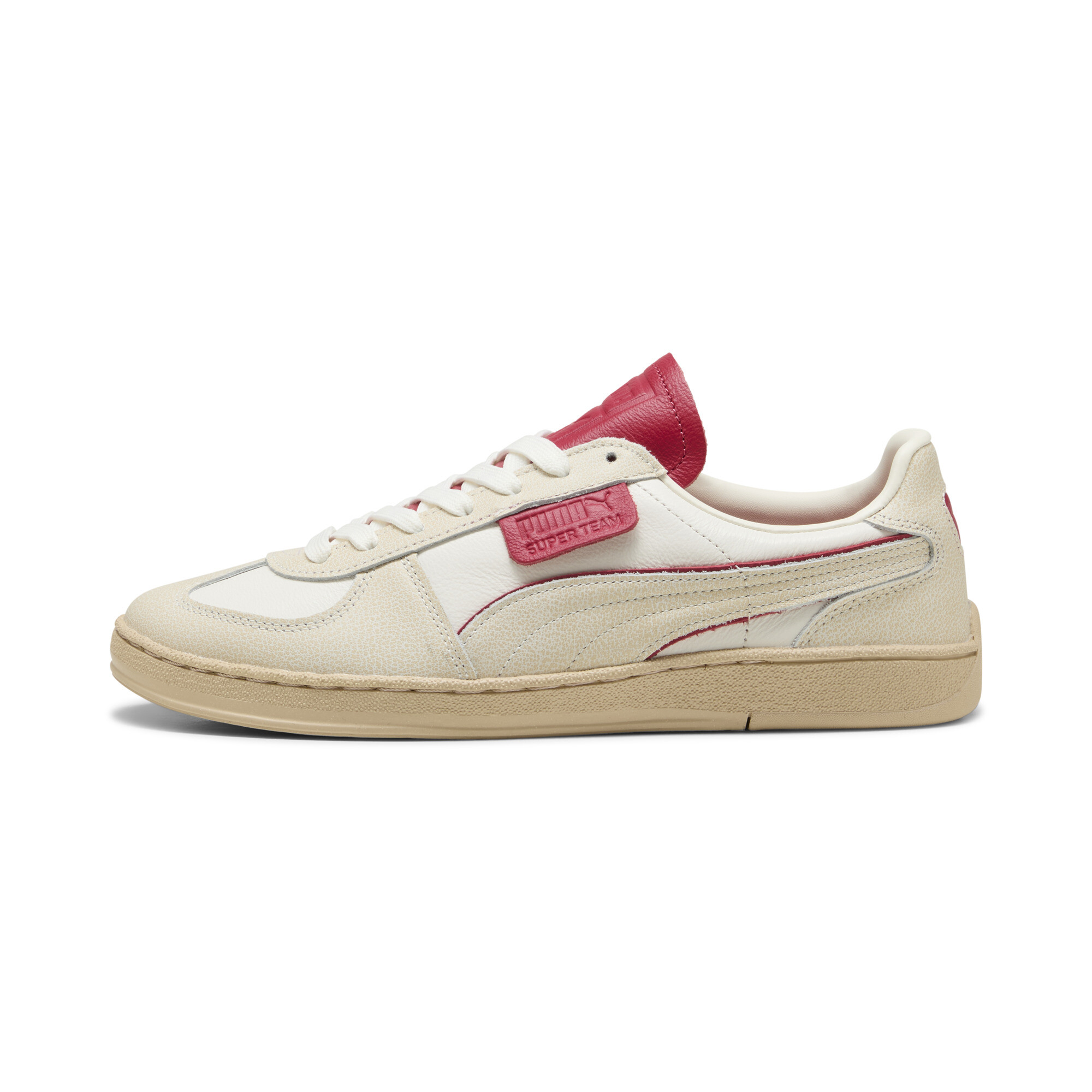 Puma Super Team AC Milan Sneakers Unisex Schuhe | Mit Plain | White/Club Red | Größe: 38