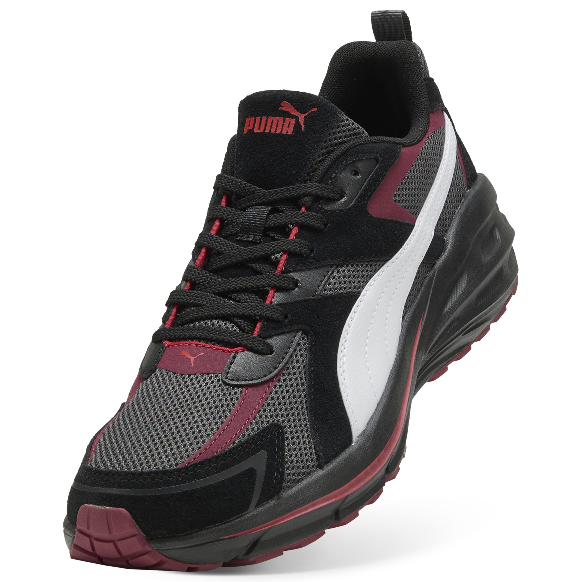 PUMA Hypnotic sneakers uniseks, Zwart/Grijs/Wit, Maat 47 thumbnail 2