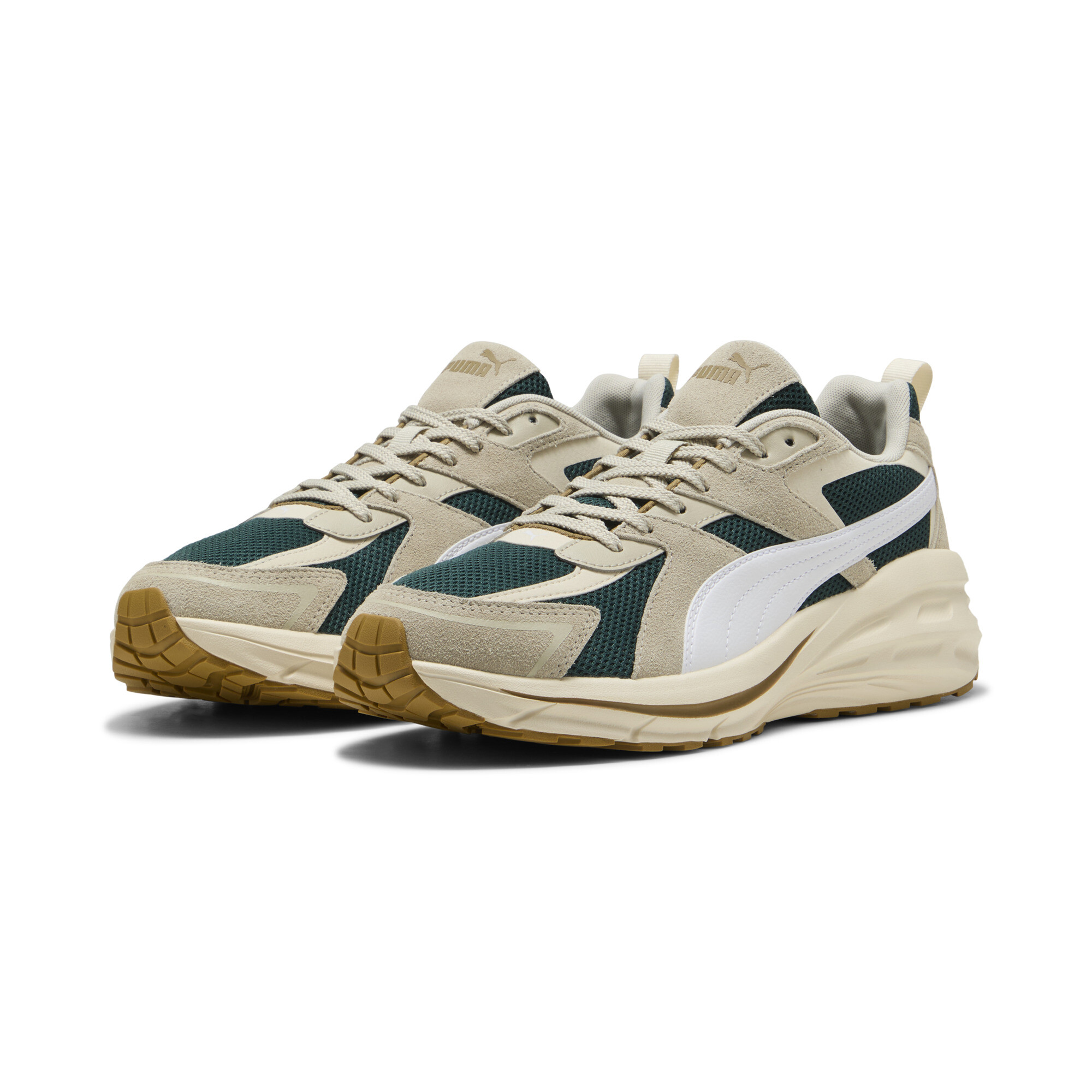 PUMA Hypnotic sneakers uniseks, Groen/Wit, Maat 44,5 thumbnail 6