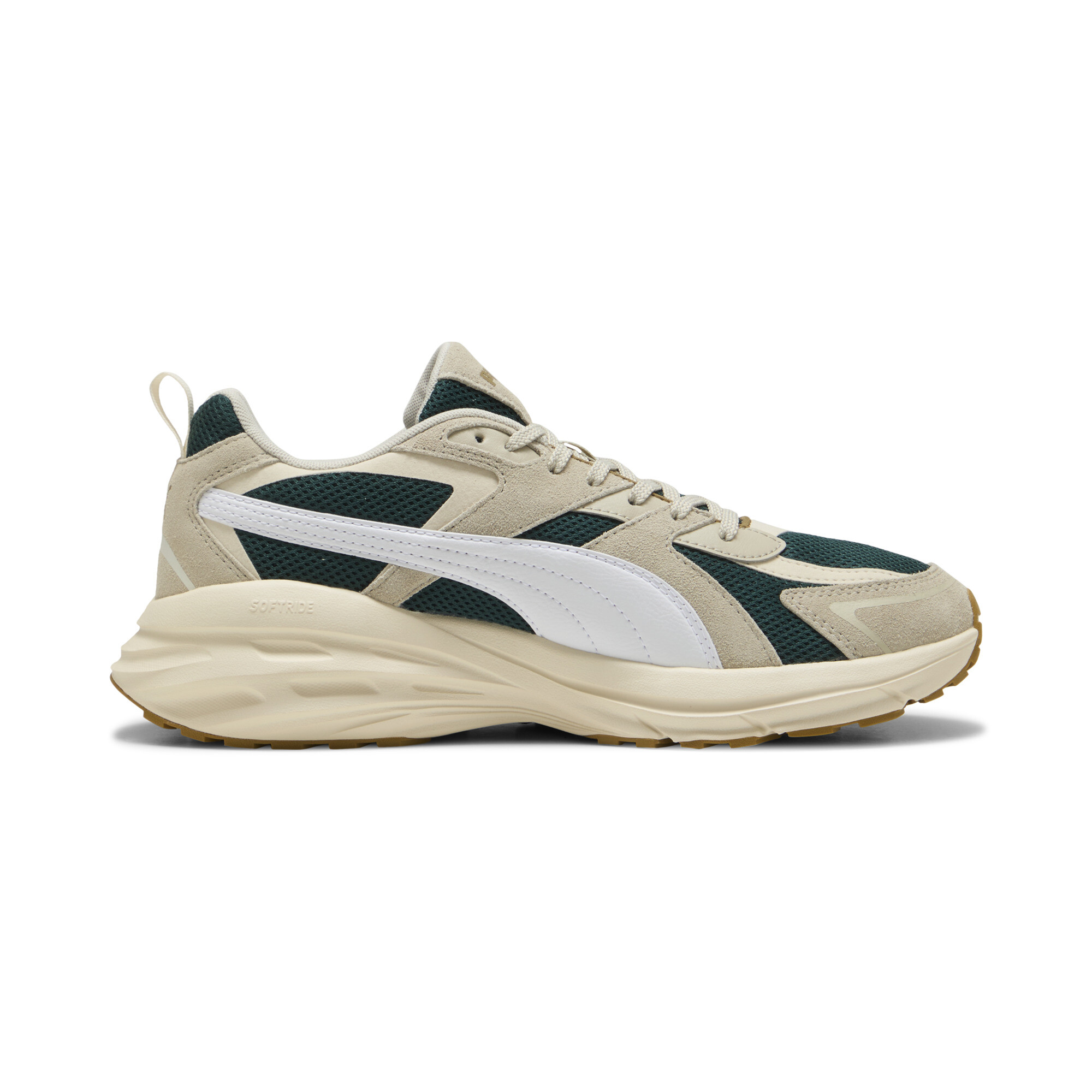 PUMA Hypnotic sneakers uniseks, Groen/Wit, Maat 44,5 thumbnail 3