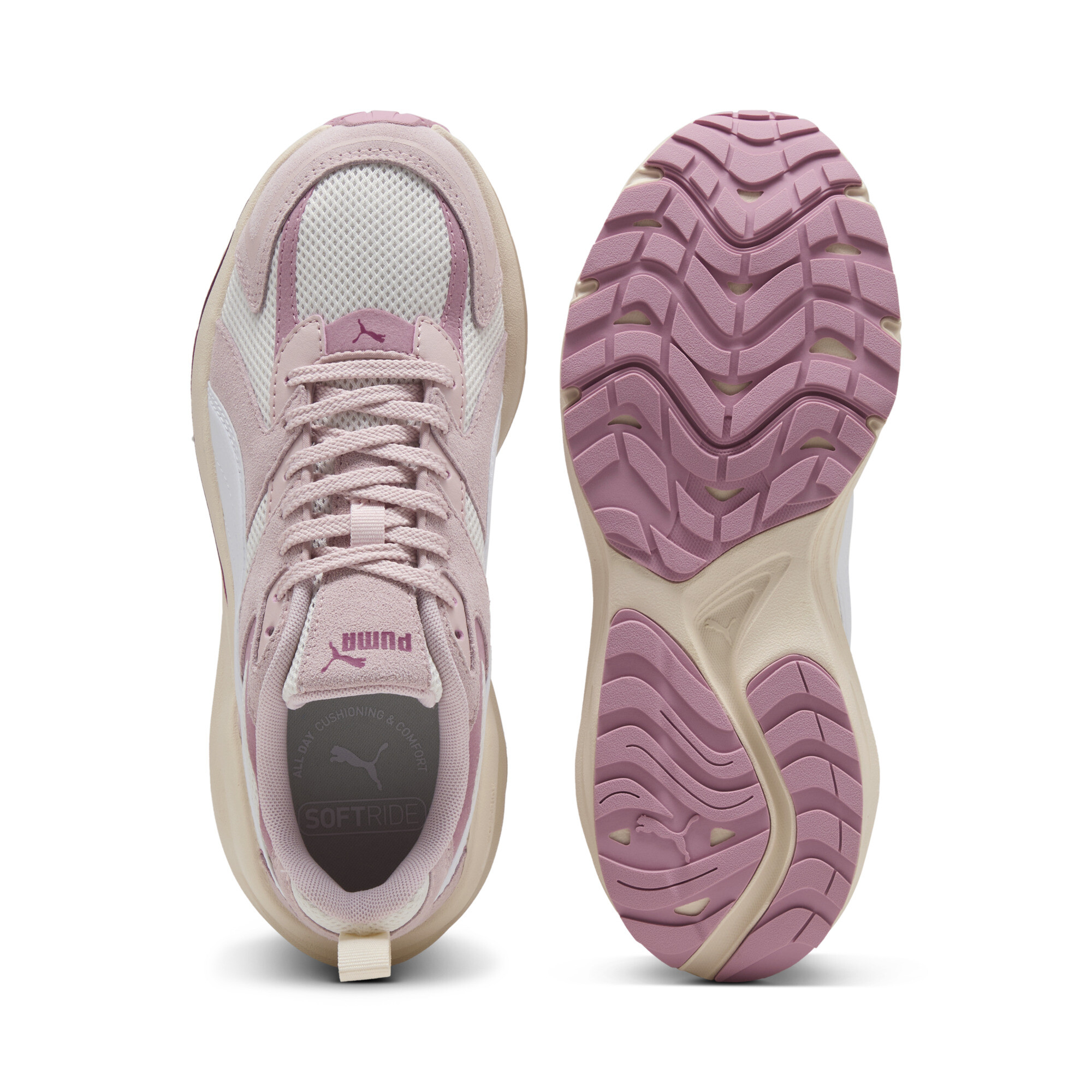 PUMA Hypnotic sneakers uniseks, Grijs/Wit, Maat 39 thumbnail 4