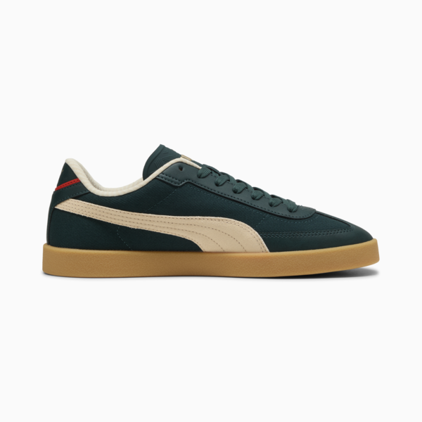 Puma Club II Era Retro Run Sneakers Unisex, Green Terrain-Canvas, large-ZAF