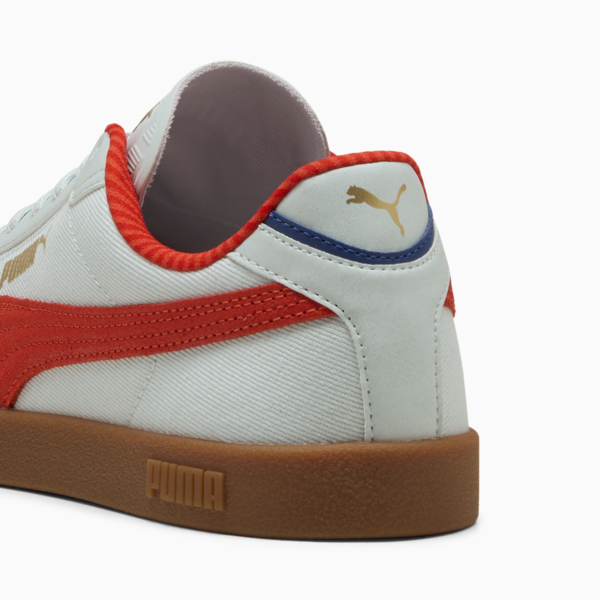 Puma Club II Era Retro Run Sneakers Unisex, Sea Glass-Fierce Red, large-ZAF