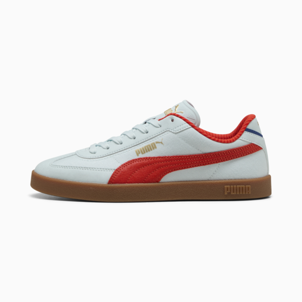 Puma Club II Era Retro Run Sneakers Unisex, Sea Glass-Fierce Red, large-ZAF