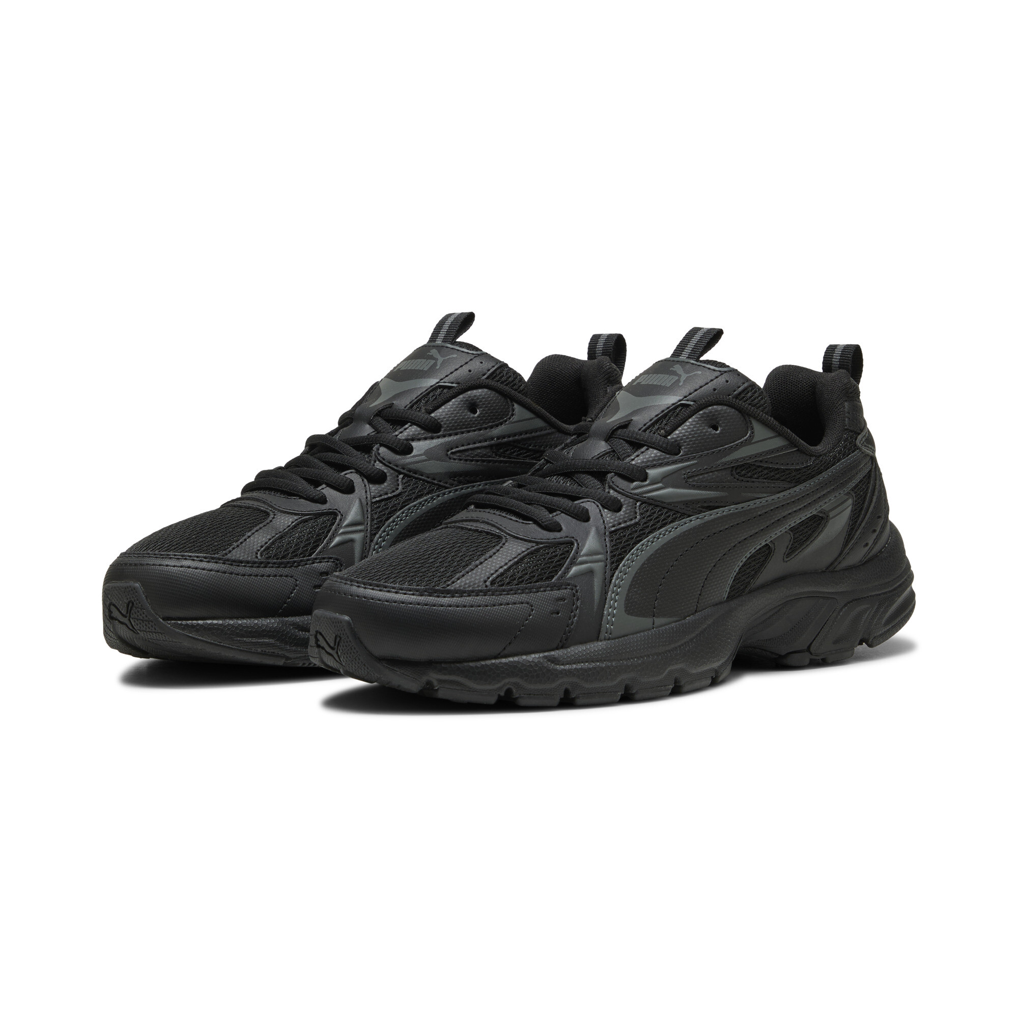 PUMA Milenio Tech sneakers uniseks, Zwart/Grijs, Maat 42 thumbnail 6