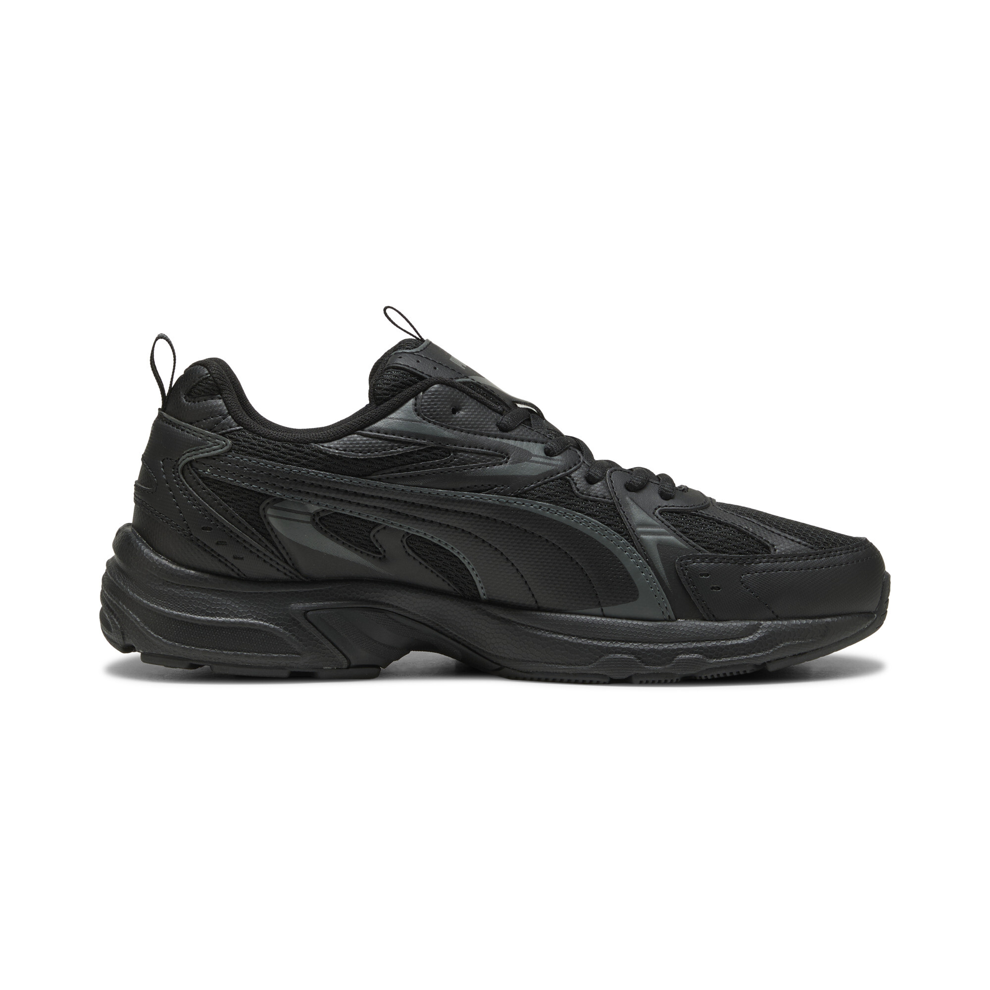 PUMA Milenio Tech sneakers uniseks, Zwart/Grijs, Maat 42 thumbnail 3