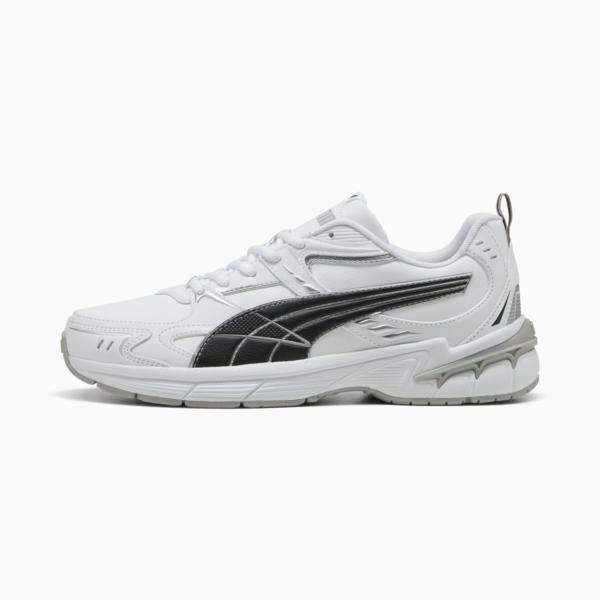 Milenio Tech 2000 Sneakers Unisex, PUMA White-PUMA Black-PUMA Silver, large-ZAF