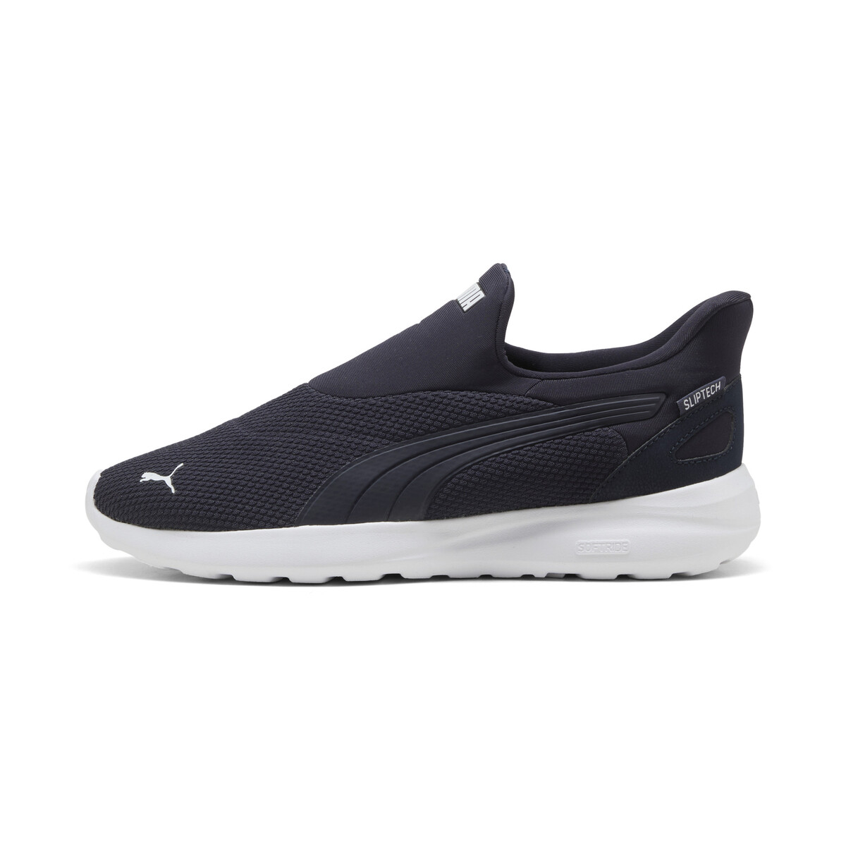 SOFTRIDE Cosmic SLIPTECH™ Sneakers Unisex in New Navy/White by PUMA, UK 9