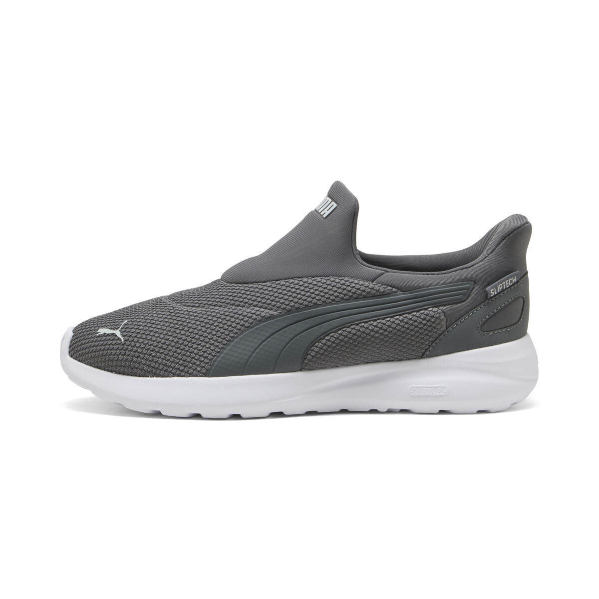 SOFTRIDE Cosmic SLIPTECH™ Sneakers Unisex in Cool Dark Gray by PUMA, UK 4