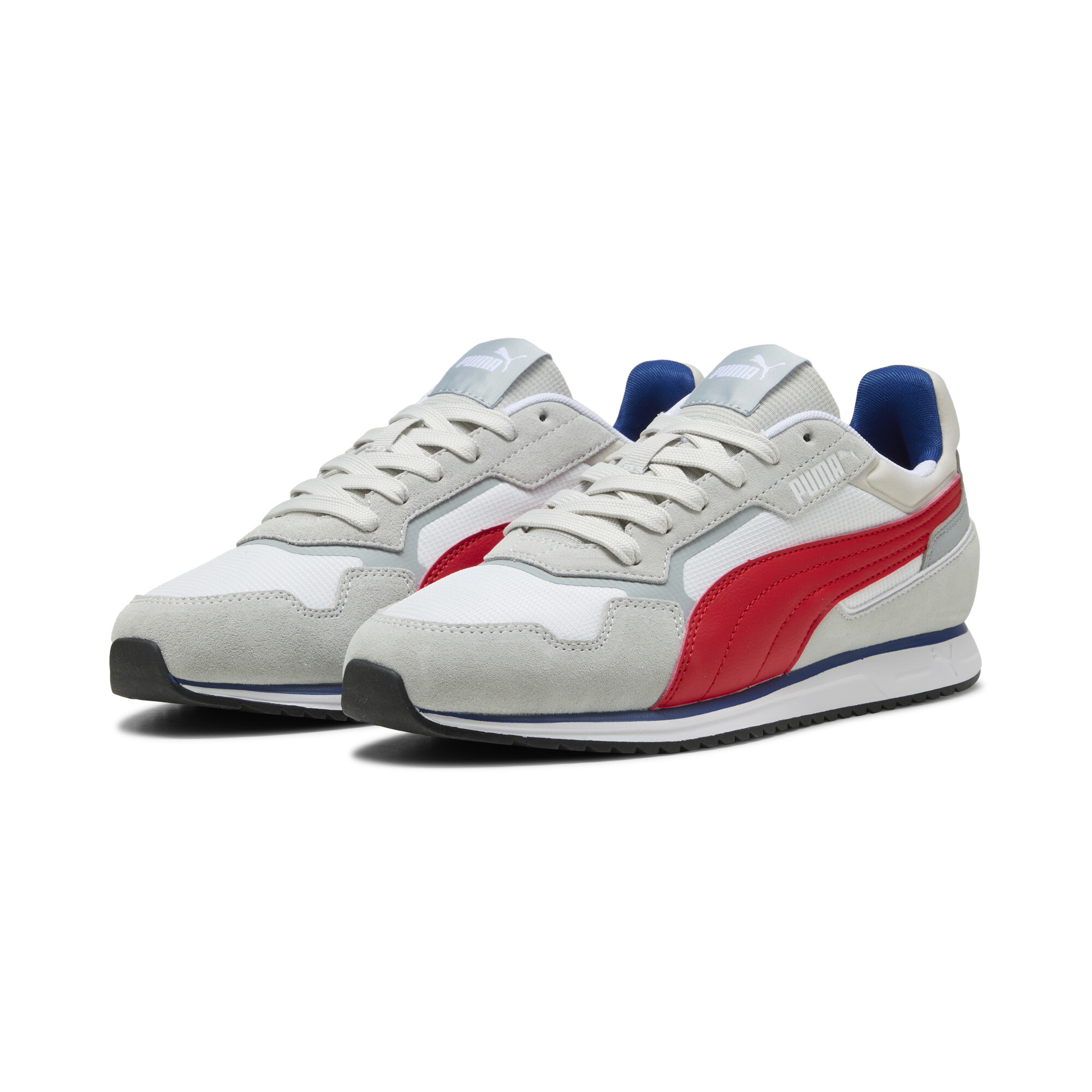 PUMA SOFTRIDE ST Miler sneakers, Grijs/Rood/Wit, Maat 47 thumbnail 6