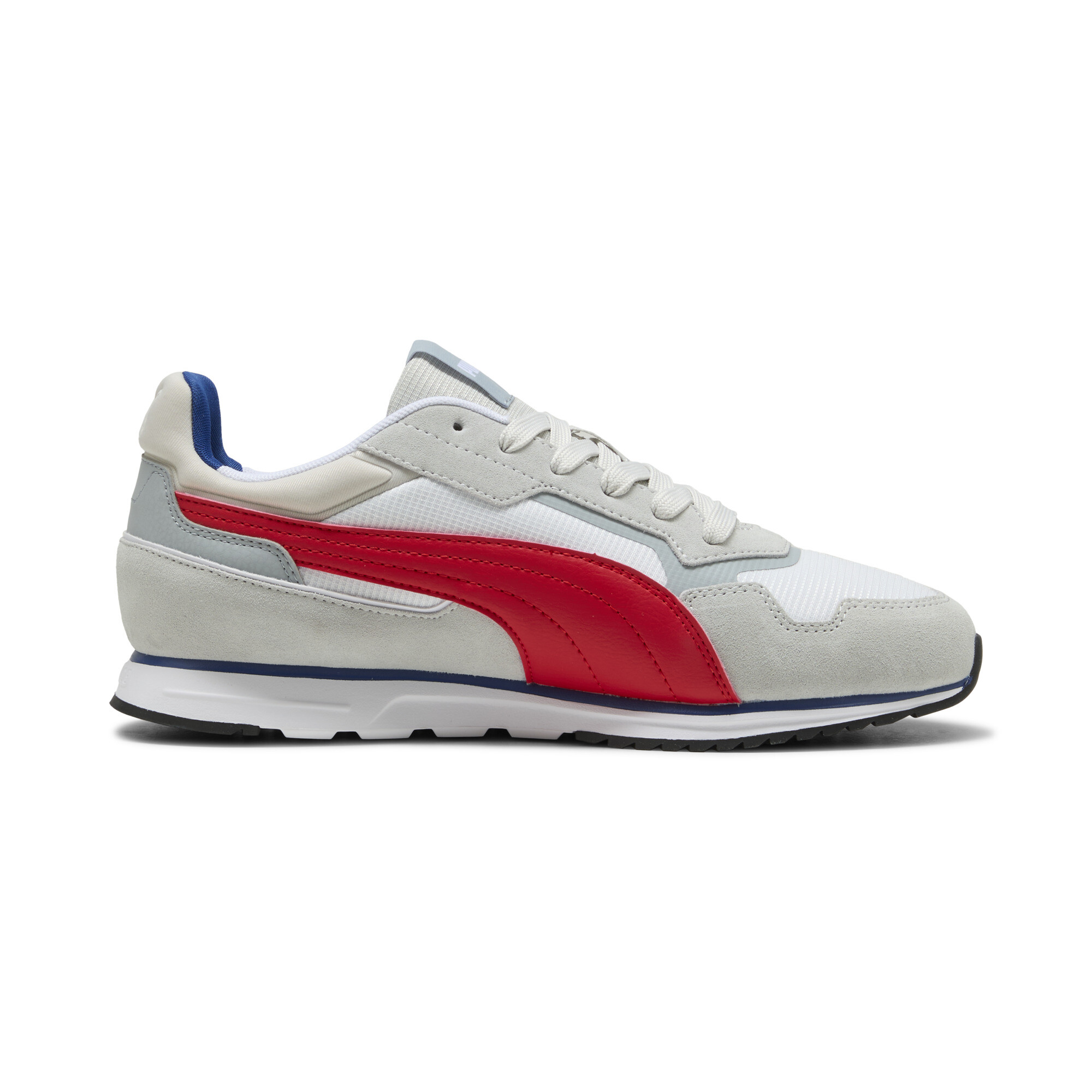 PUMA SOFTRIDE ST Miler sneakers, Grijs/Rood/Wit, Maat 47 thumbnail 3