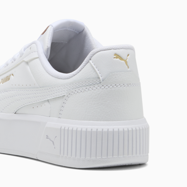 Carina Mia Sneakers Women, PUMA White-PUMA Gold, large-ZAF
