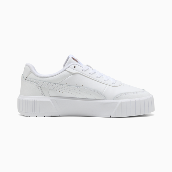 Carina Mia Sneakers Women, PUMA White-PUMA Gold, large-ZAF