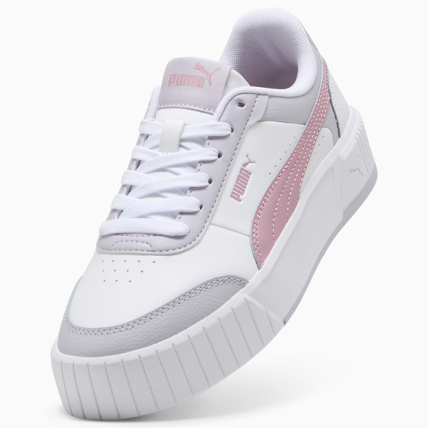 Carina Mia Sneakers Women, PUMA White-Poised Pink-Lilac Crush, large-ZAF