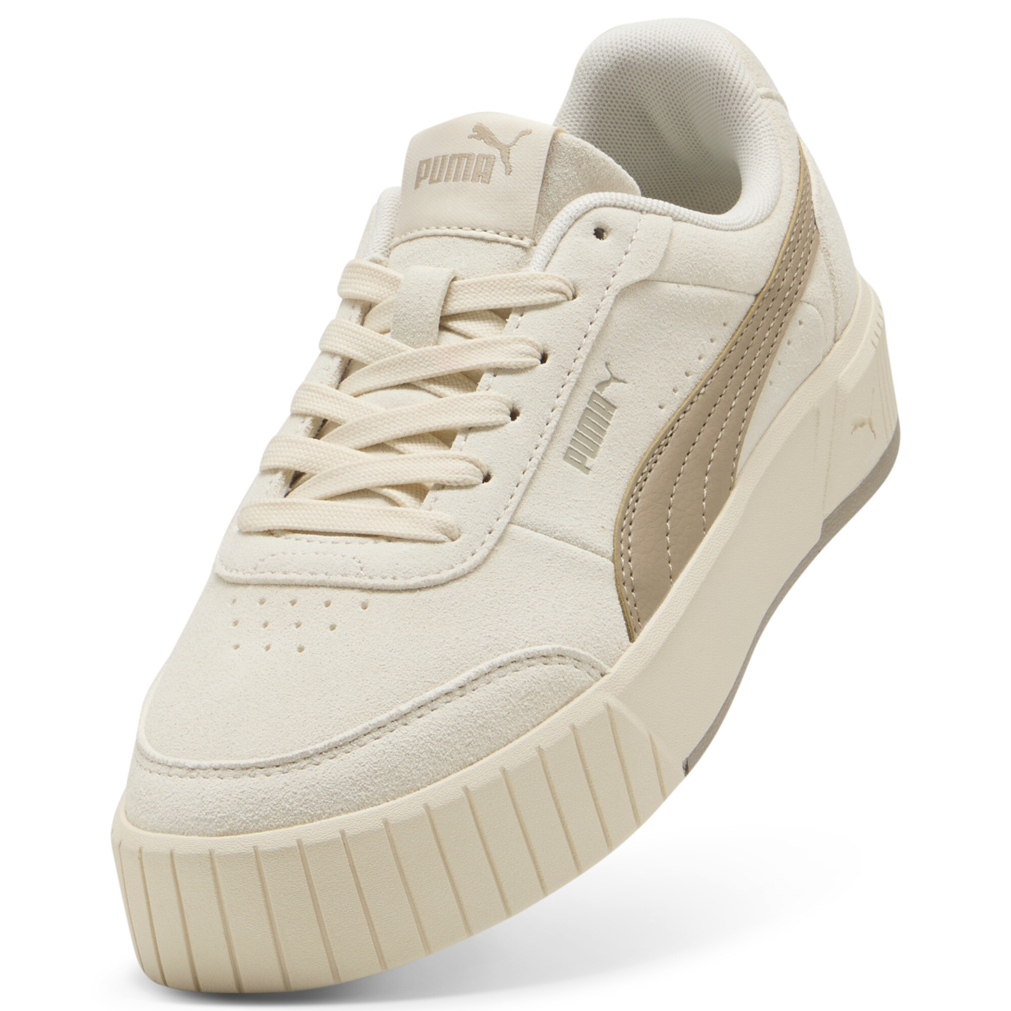 PUMA Carina Mia Suede sneakers voor Dames, Maat 40,5 thumbnail 2
