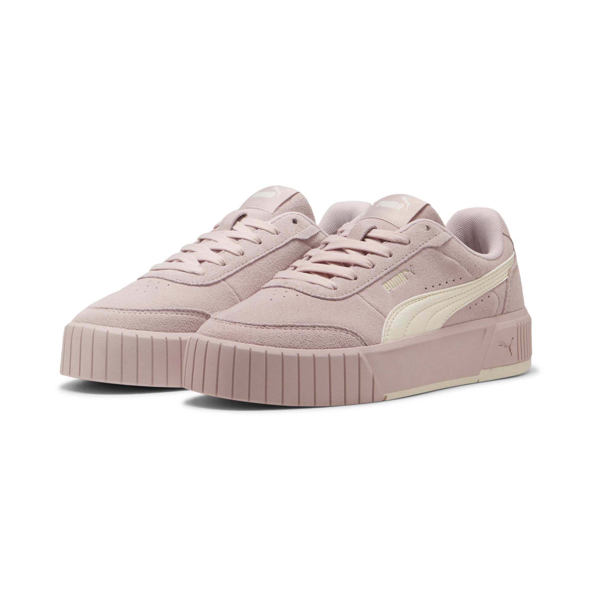 PUMA Carina Mia Suede sneakers voor Dames, Maat 39 thumbnail 6