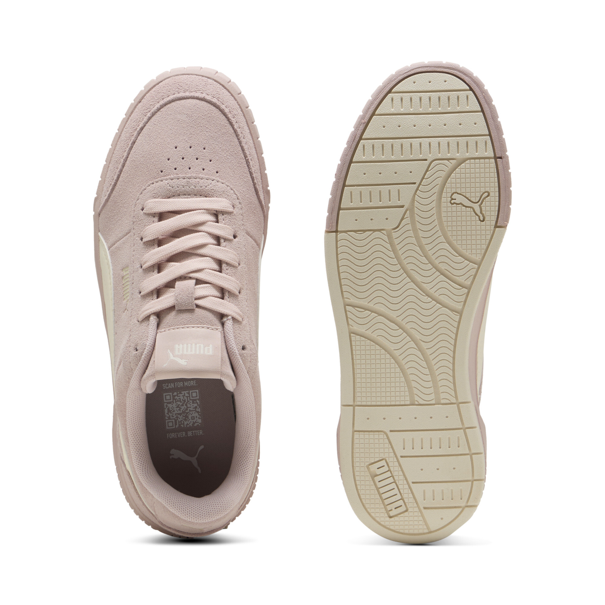 PUMA Carina Mia Suede sneakers voor Dames, Maat 39 thumbnail 4